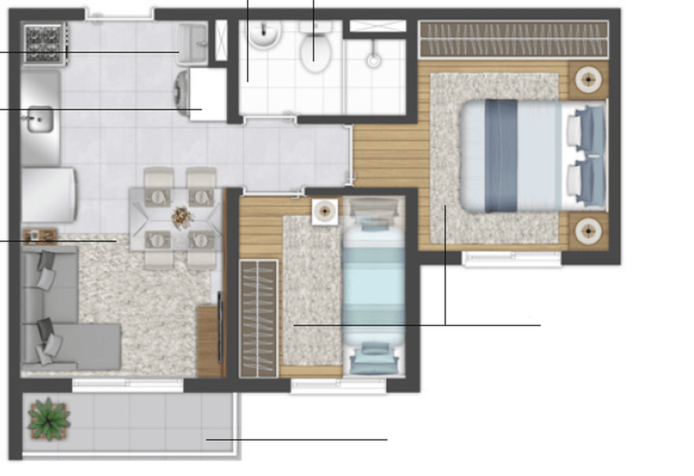 Planta 4 — Centro&Santa Cecília