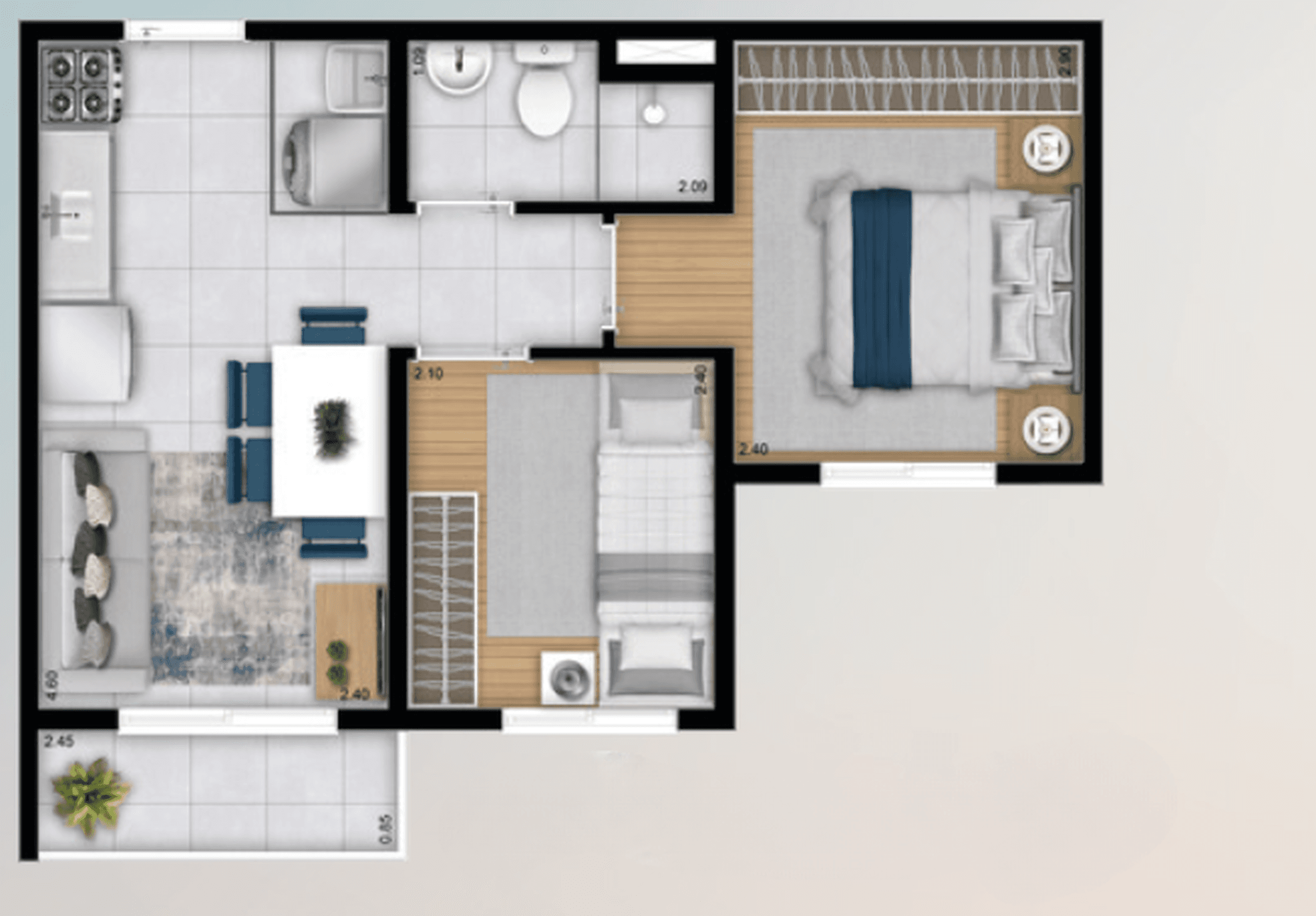 Planta 6 — Plano&Alto Morumbi Benois
