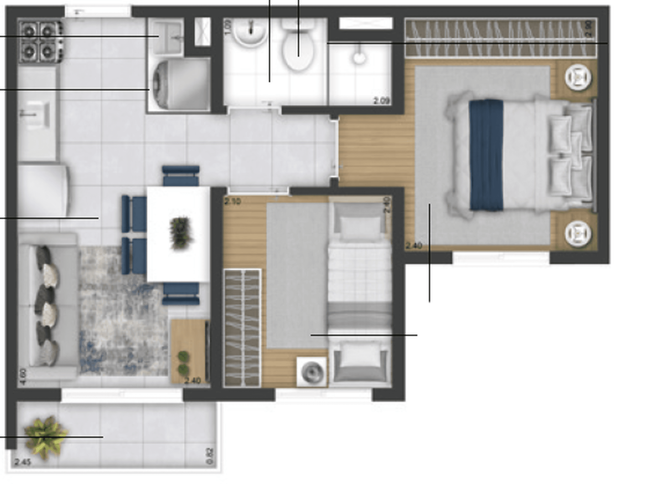 Planta 4 — Plano&Bosque do Carmo Eucalipto