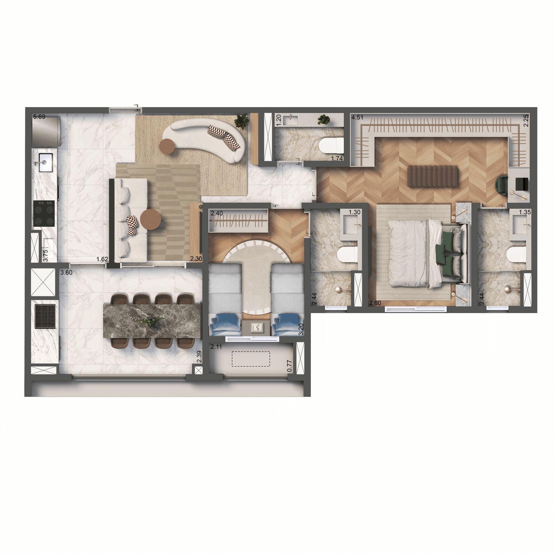 Planta 2 — Mediterranée By Living