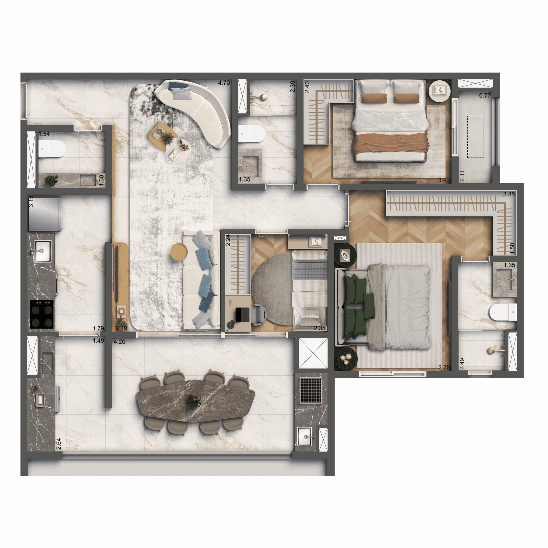 Planta 5 — Mediterranée By Living