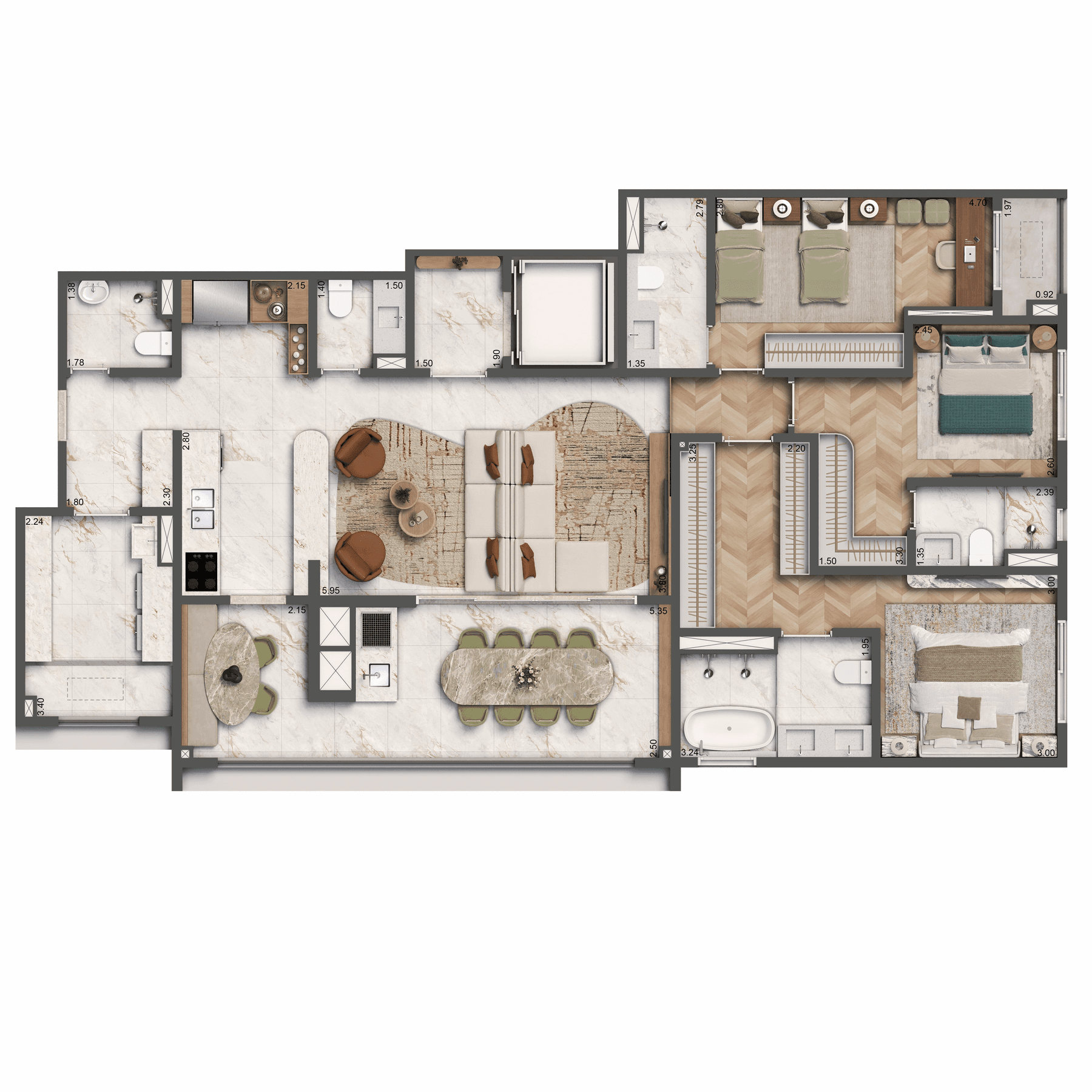 Planta 6 — Mediterranée By Living