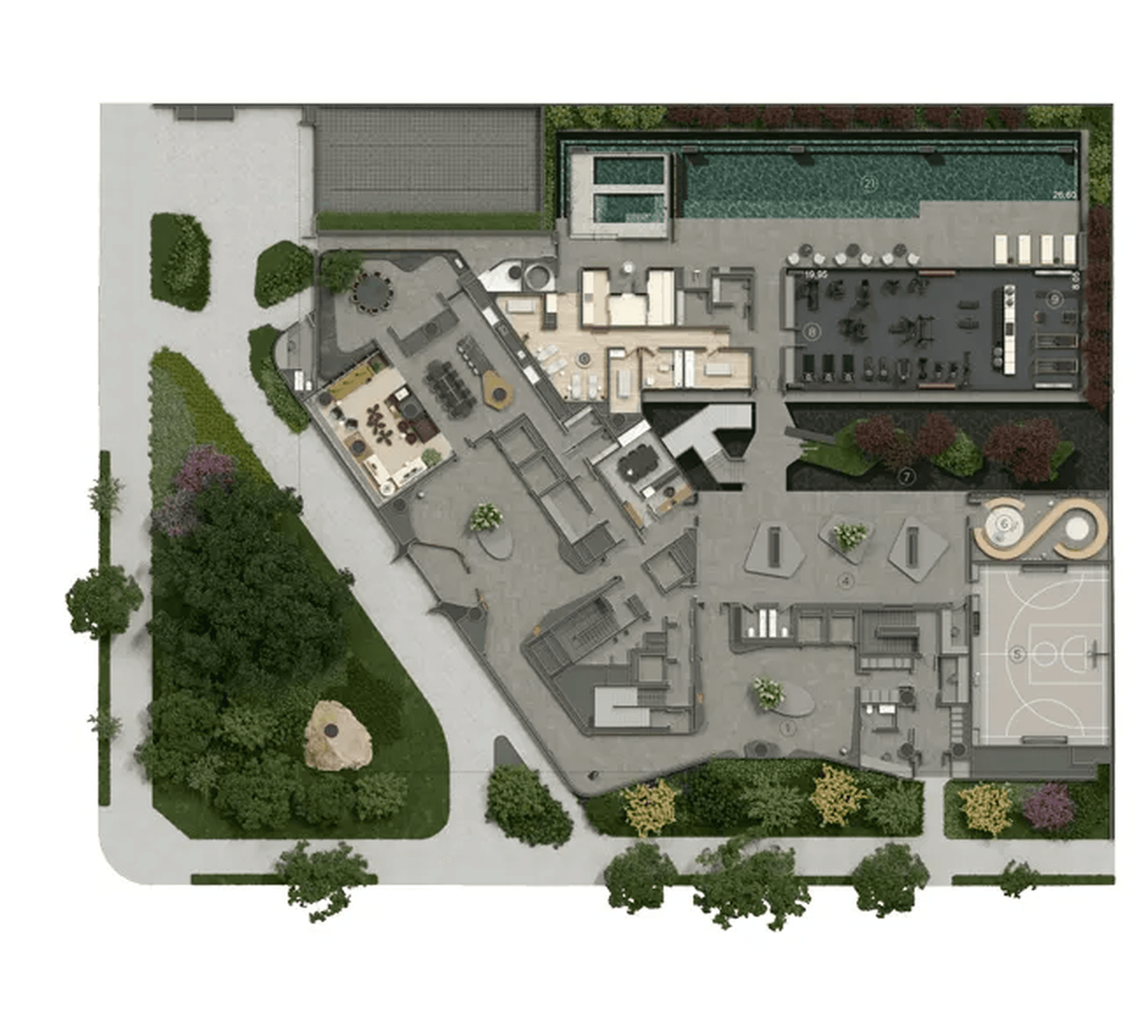 Planta 1 — Enora Residence