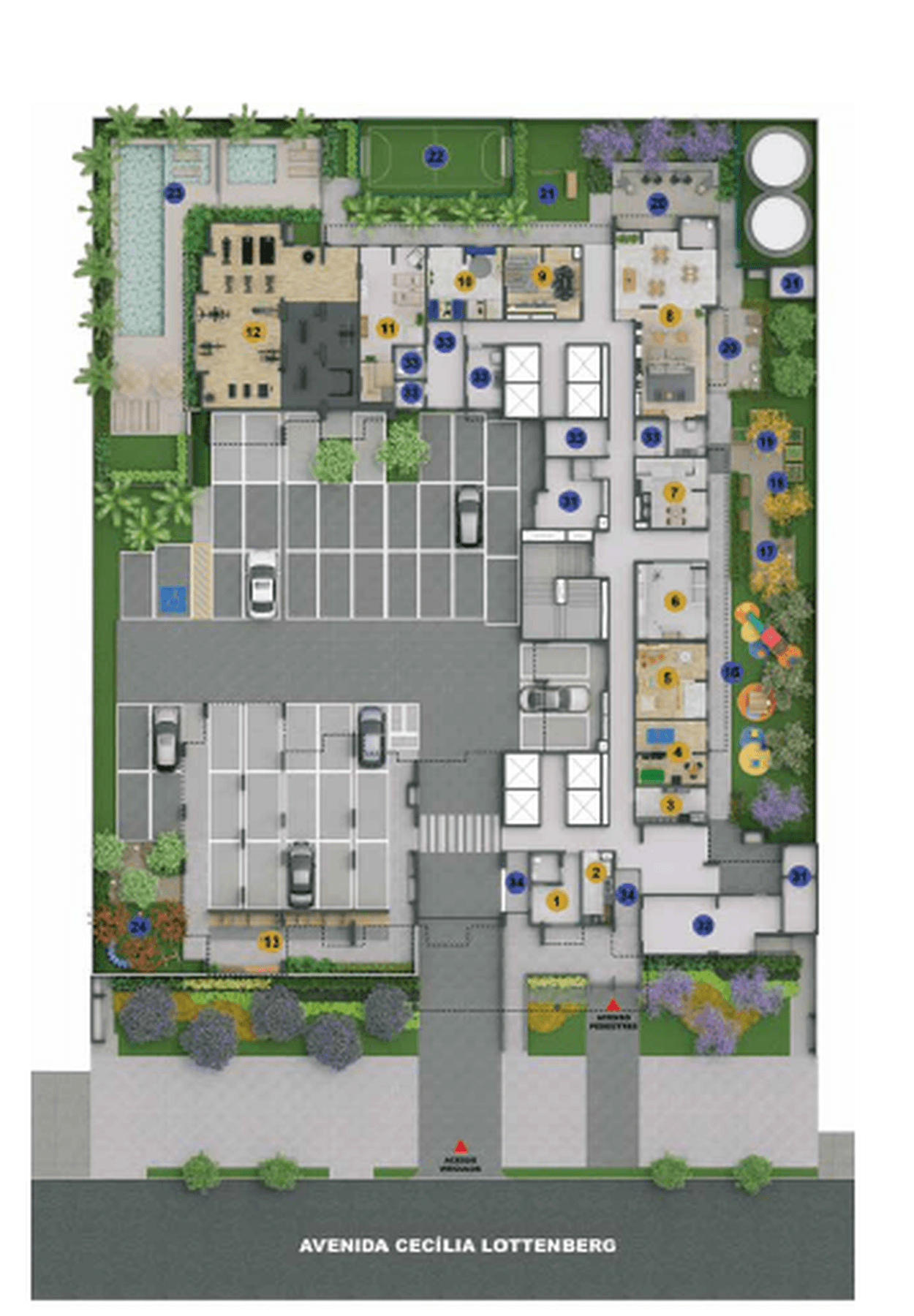 Planta 2 — Alto Chácara Santo Antônio
