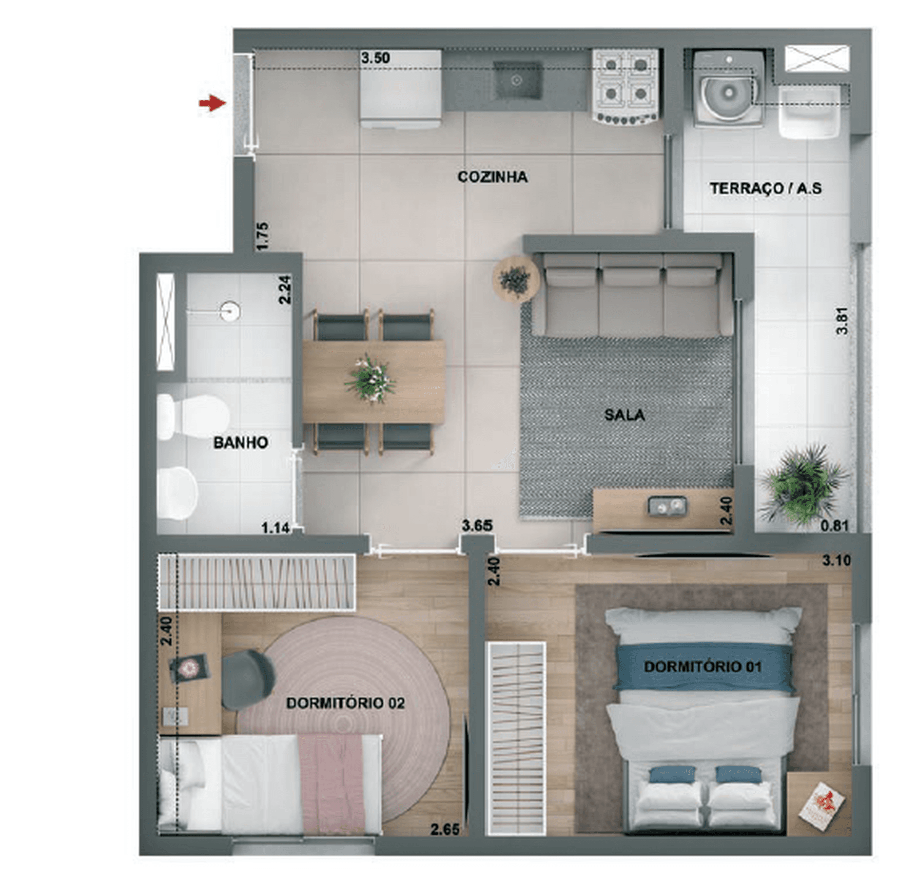 Planta 6 — Barra Funda 930
