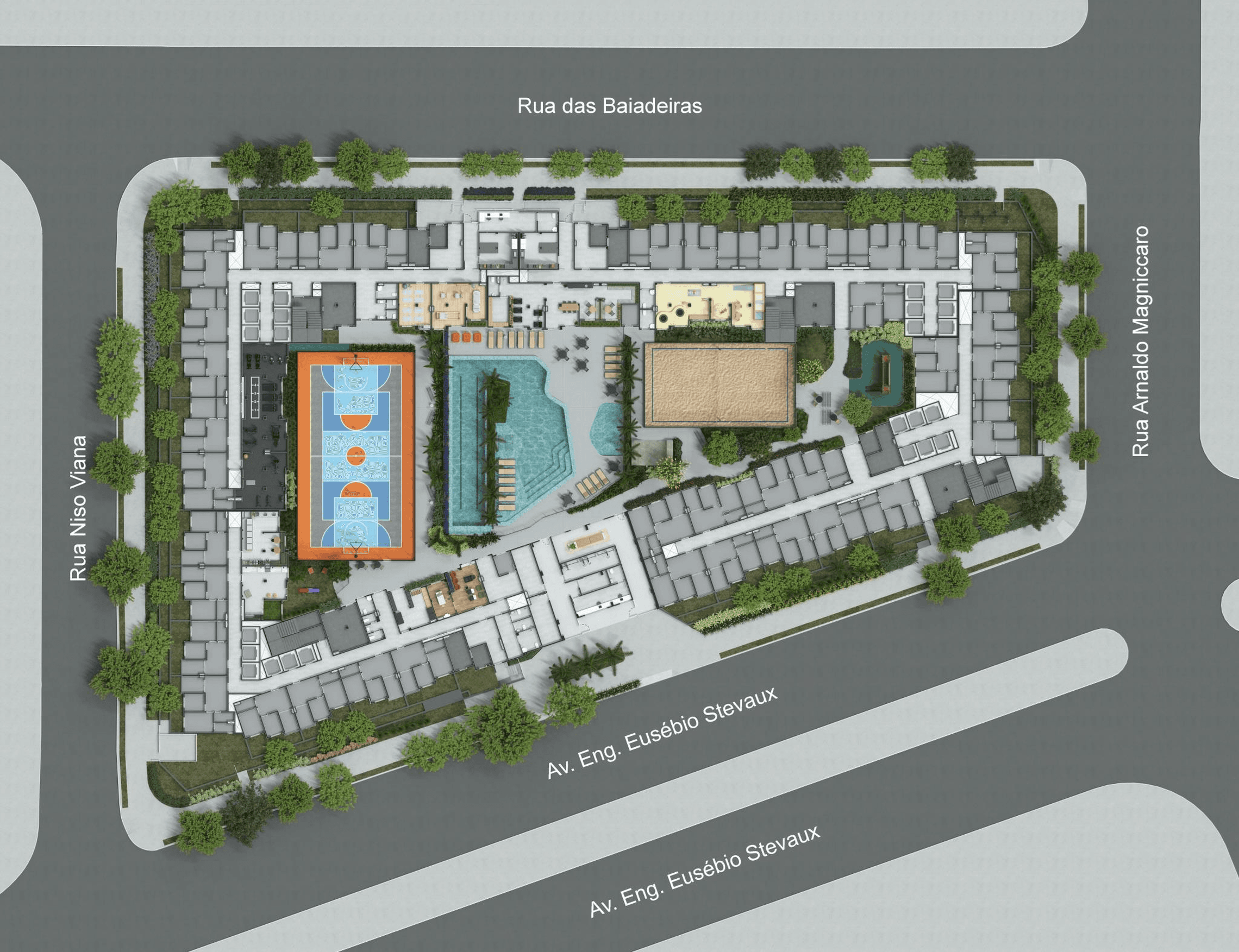 Planta 1 — Vinx Jurubatuba Home Resort - Fase 2