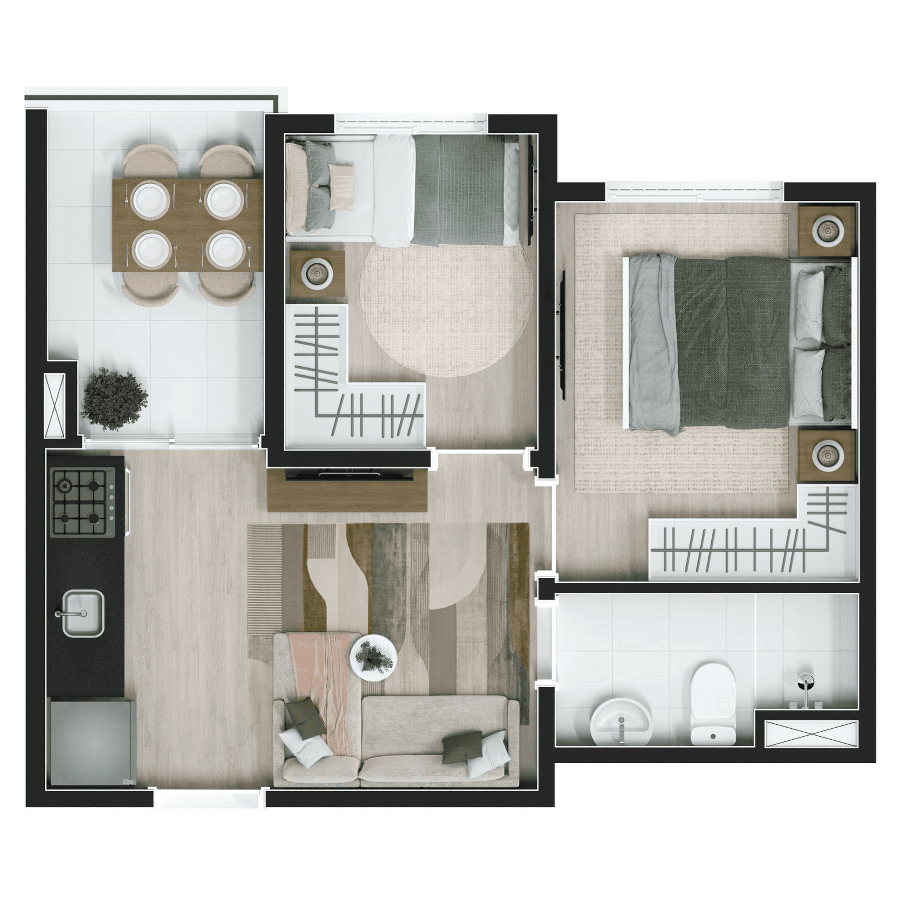 Planta 4 — Vinx Jurubatuba Home Resort - Fase 2