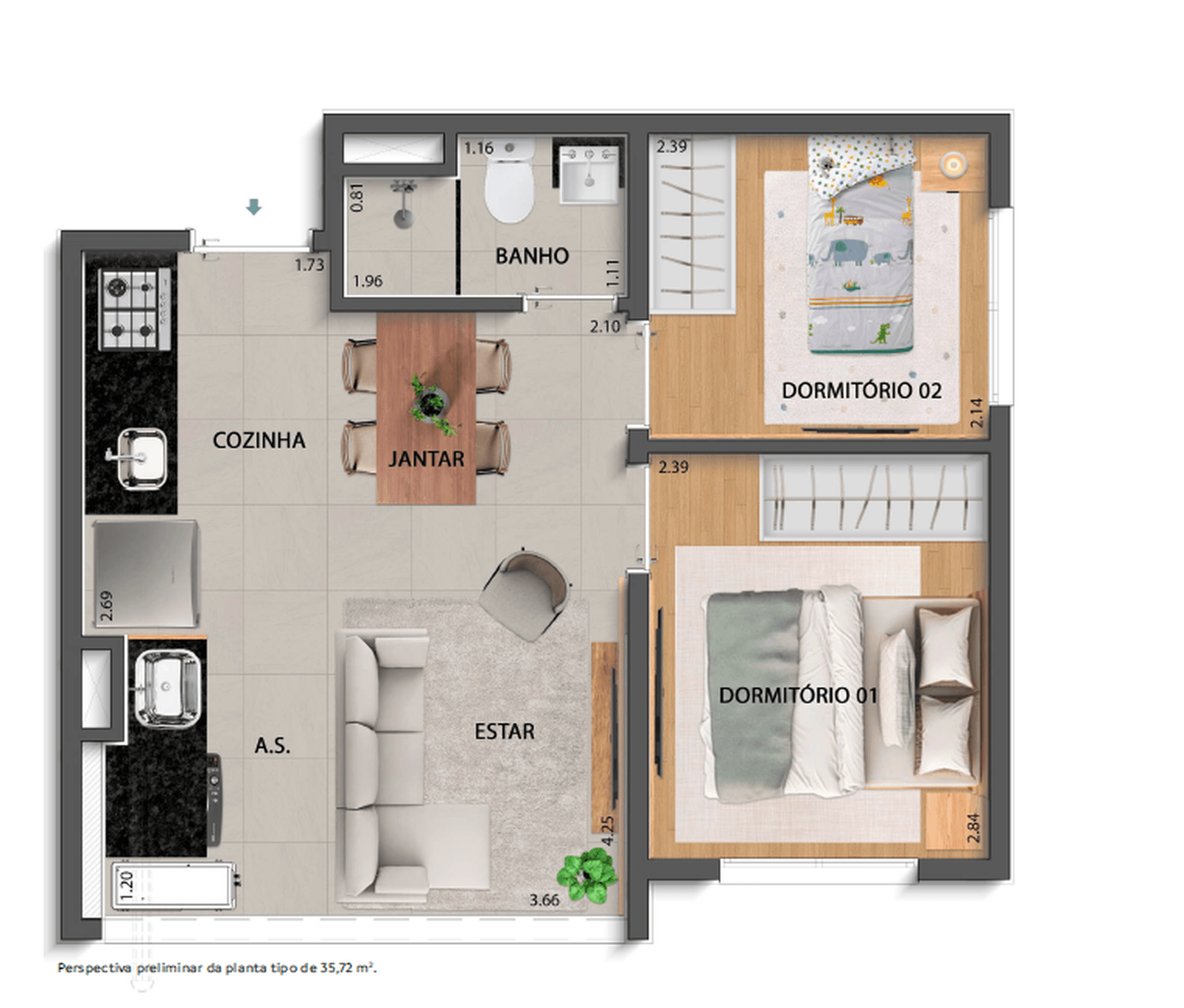 Planta 5 — Antônio Flôr Santana