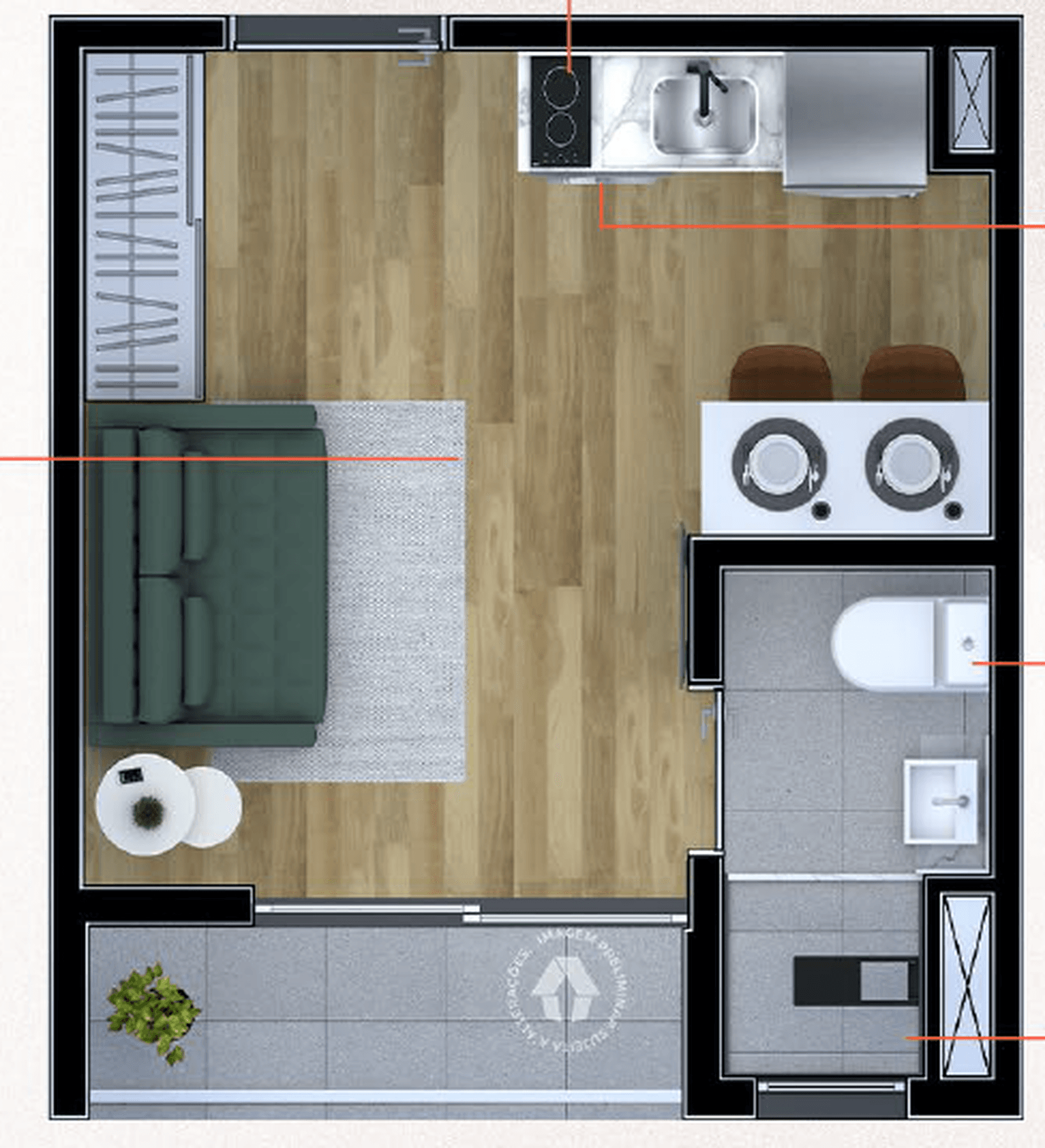 Planta 3 — Metrocasa Prime Vila Ema - Fase 1