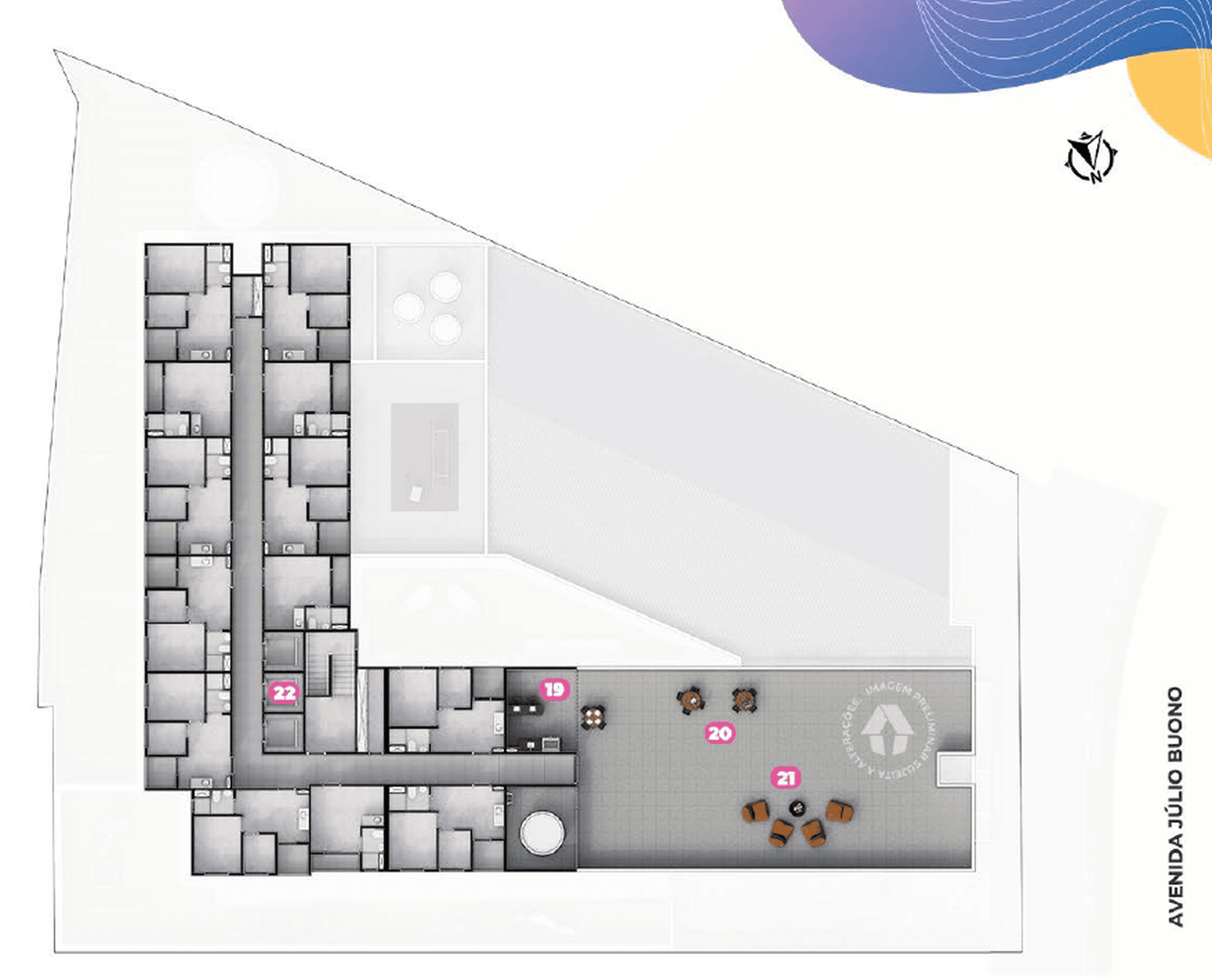 Planta 3 — Metrocasa Vila Guilherme
