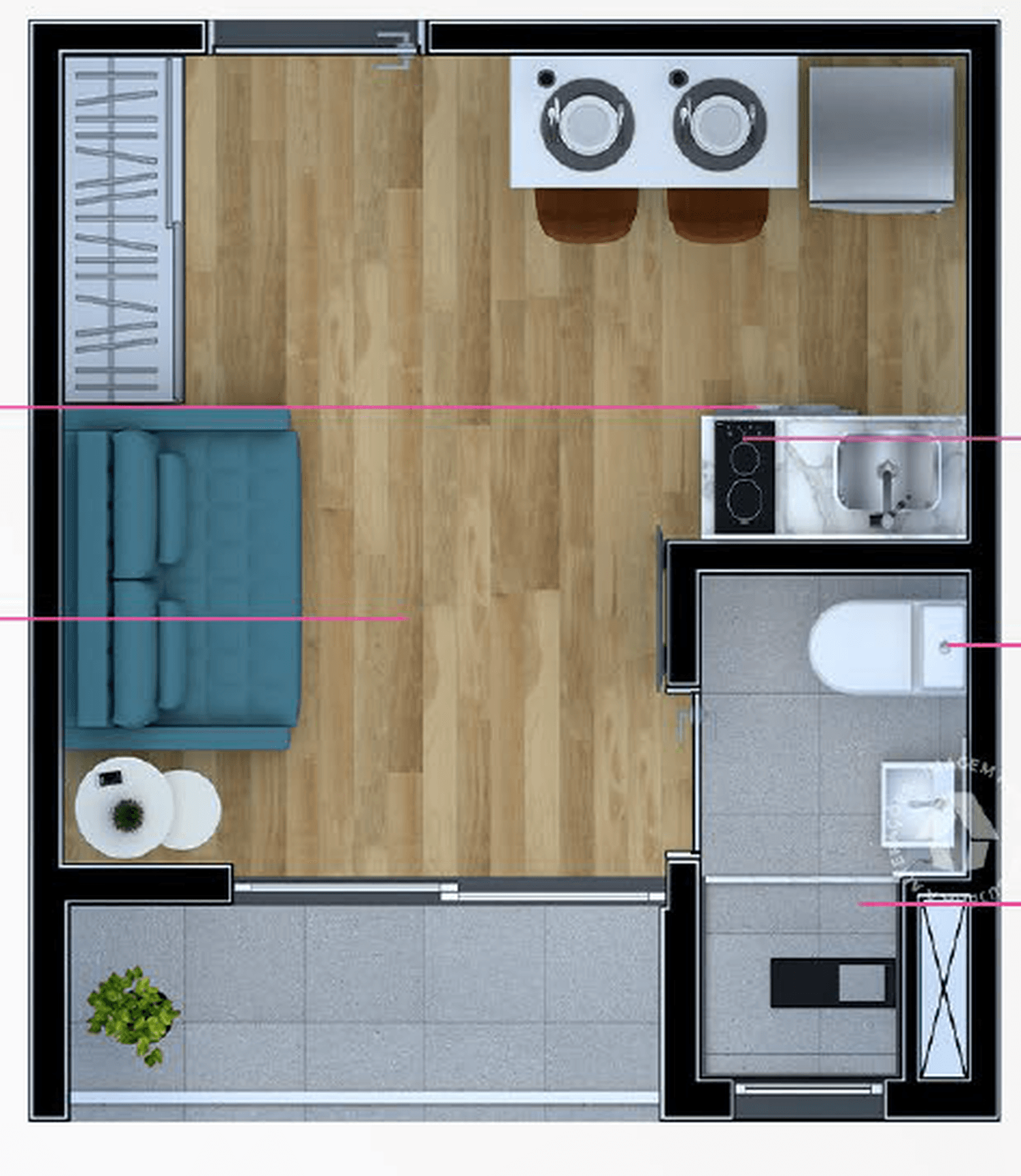 Planta 4 — Metrocasa Vila Guilherme