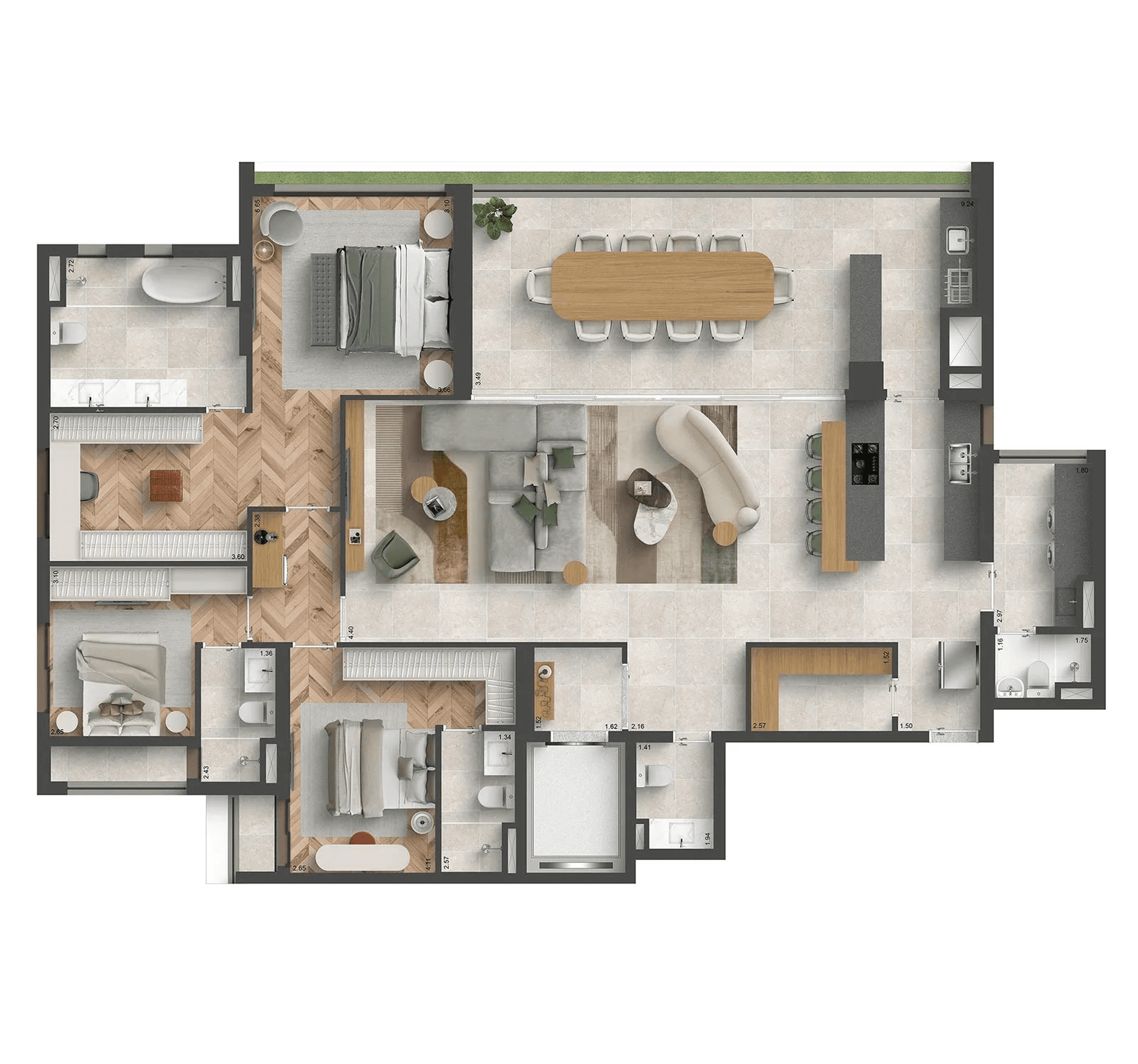 Planta 6 — Quarten Ibirapuera