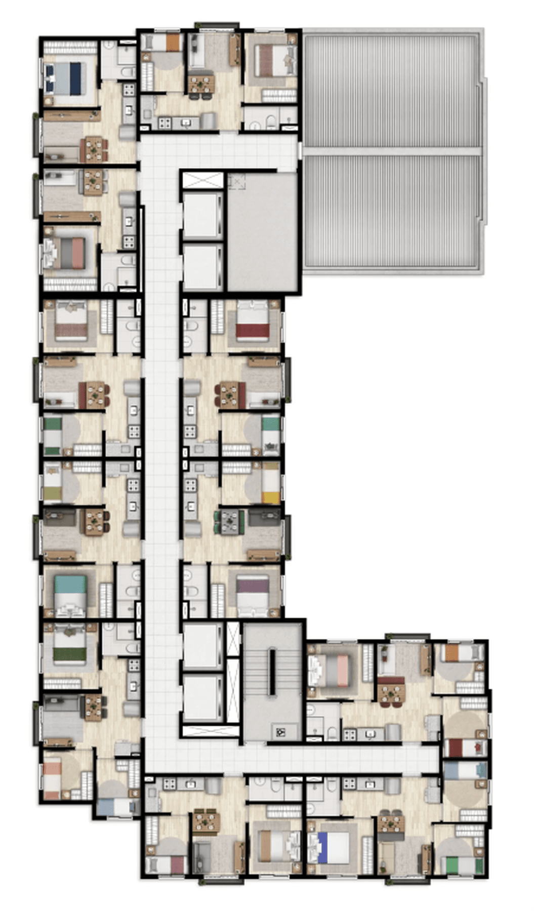 Planta 3 — Bem Viver Angélica - Residencial