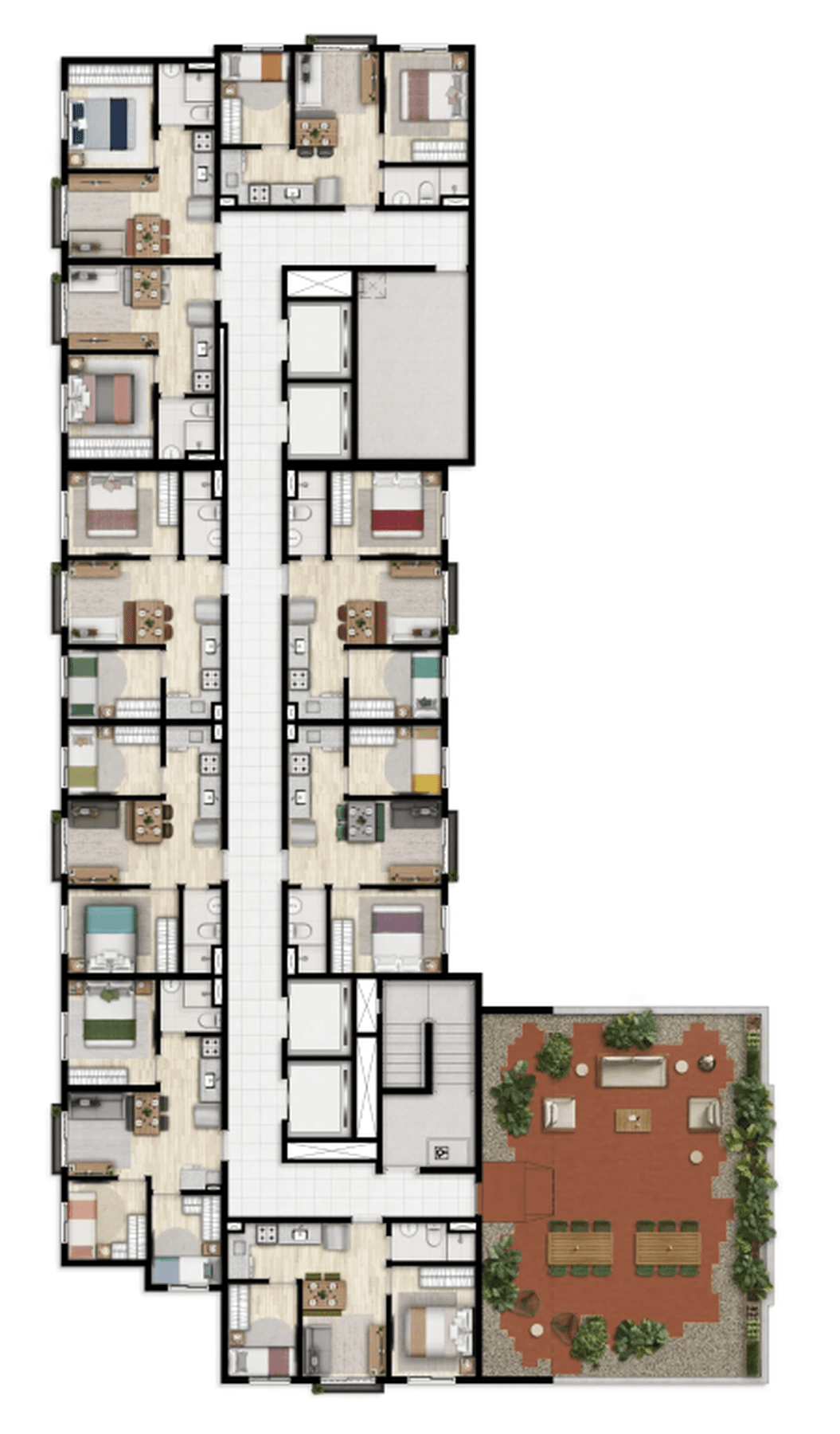 Planta 4 — Bem Viver Angélica - Residencial