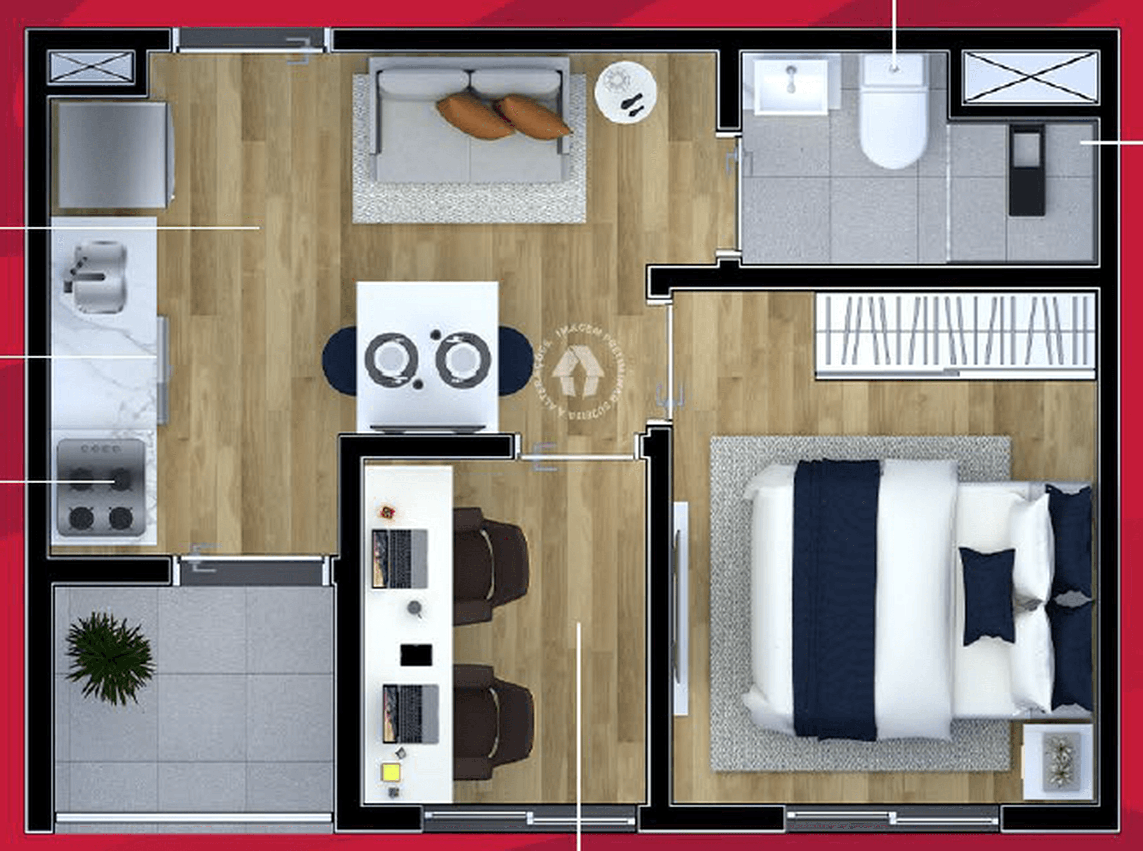 Planta 3 — Metrocasa Estação Perus