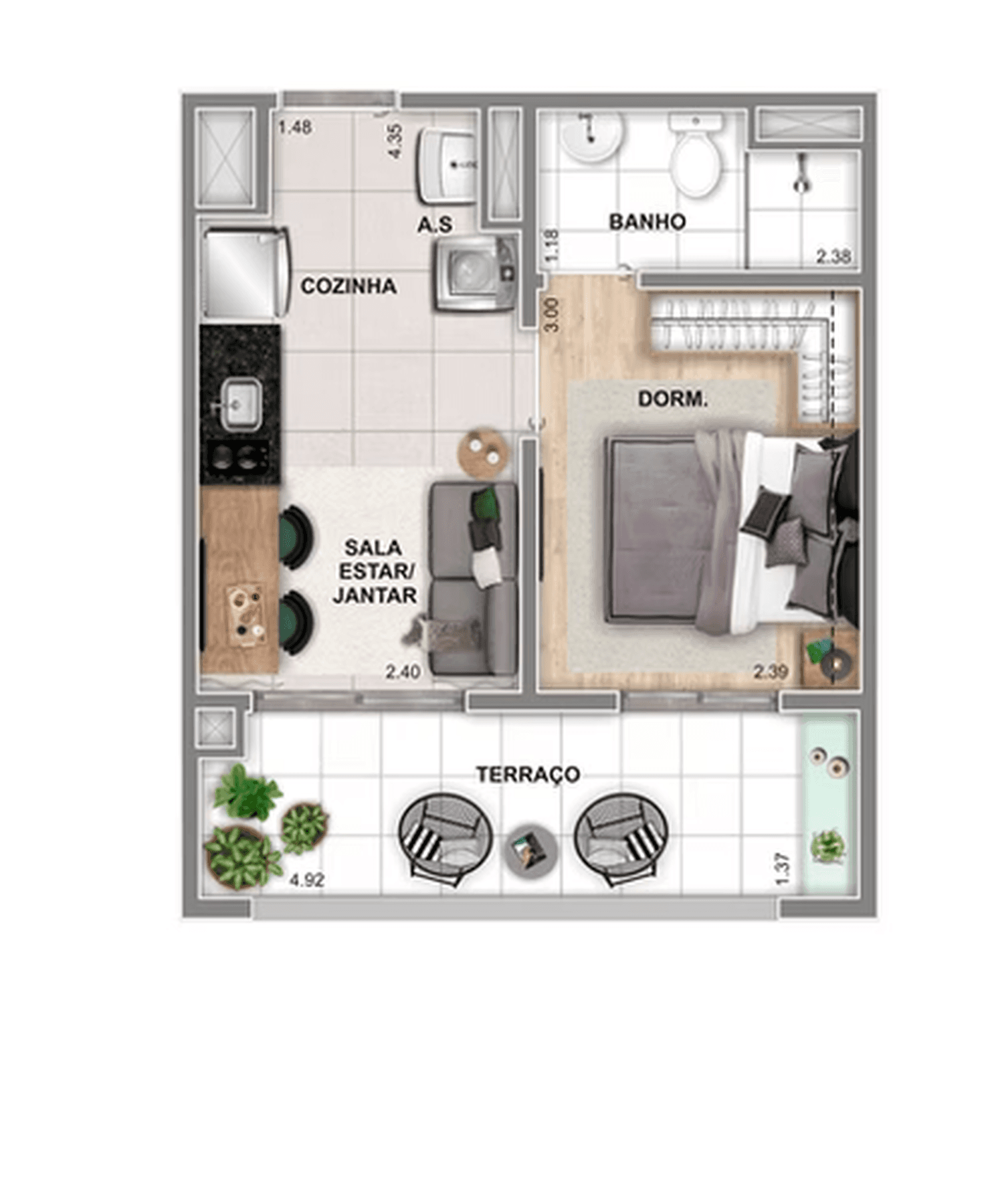 Planta 1 — Home 375
