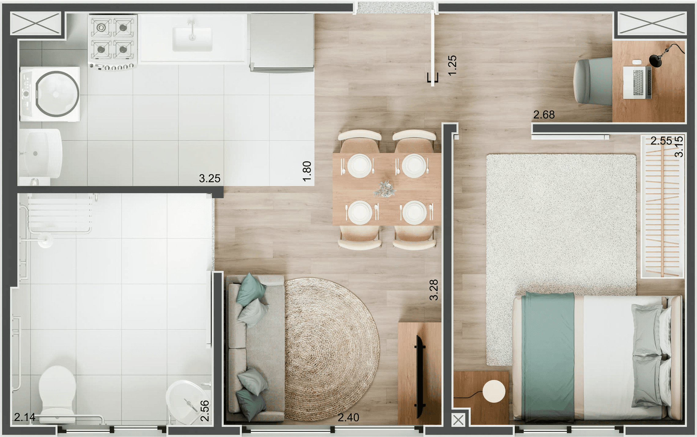 Planta 3 — HM Smart Marquês