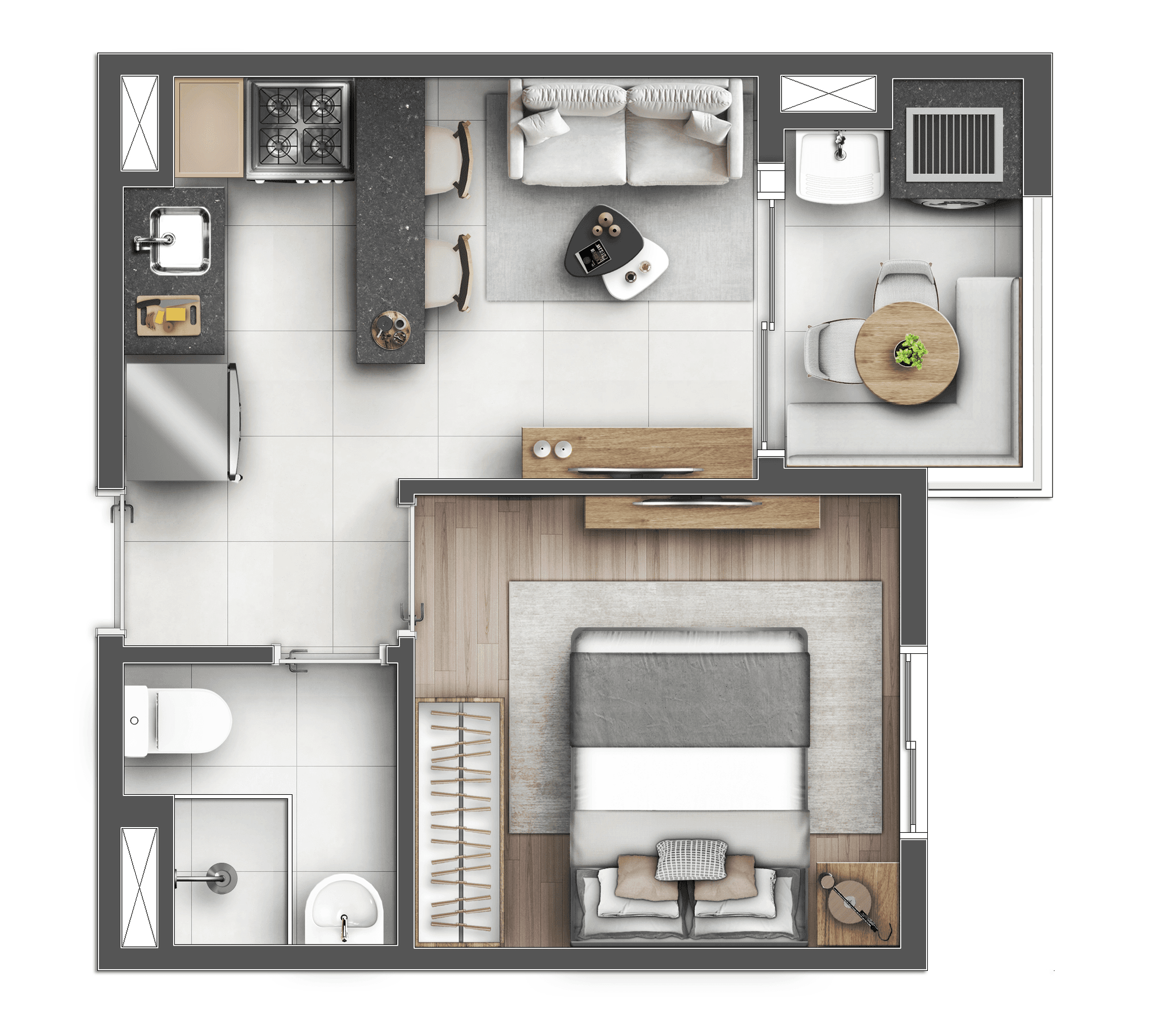 Planta 1 — Lyon Penha