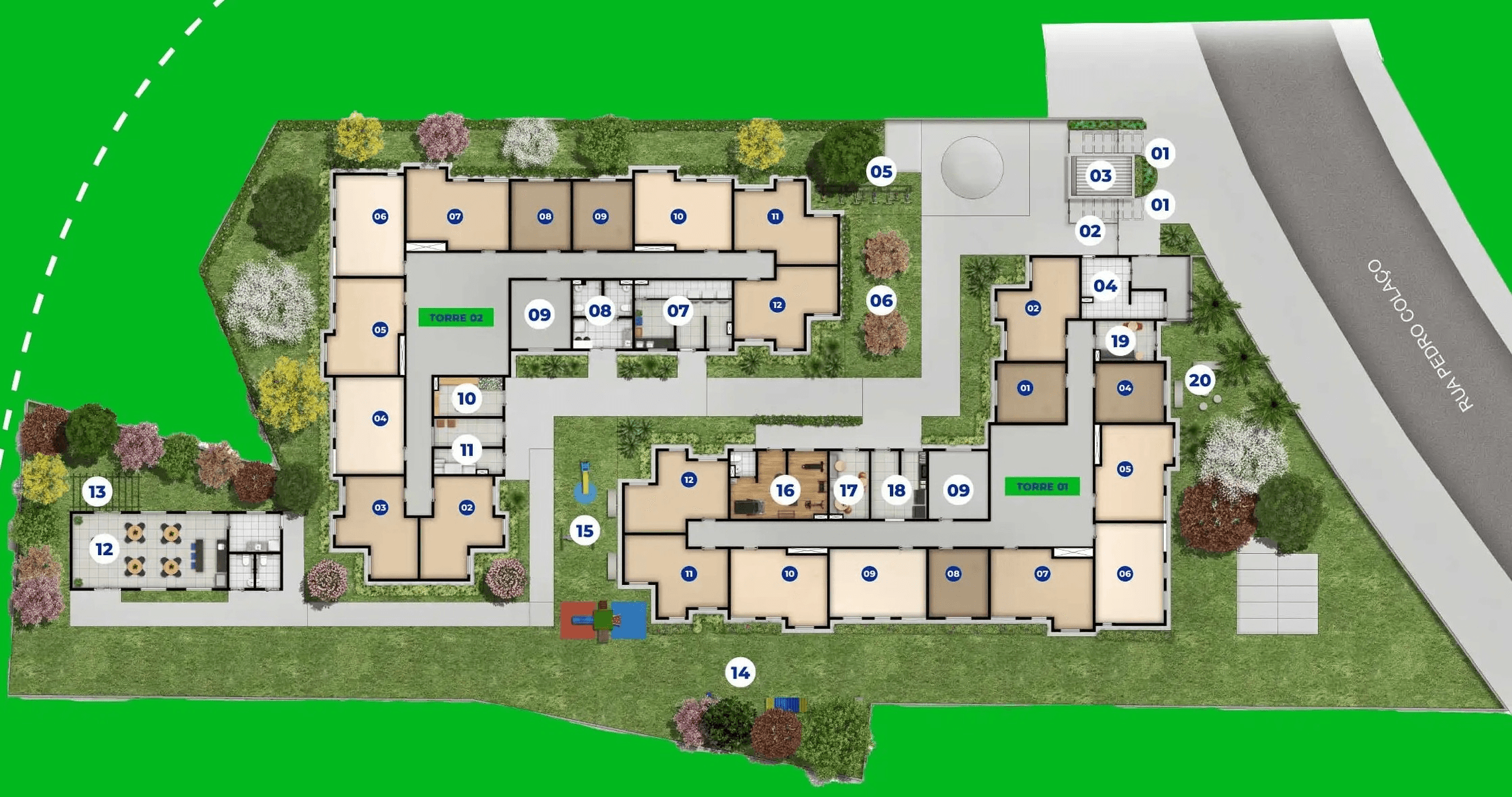 Planta 1 — Longitude Tietê
