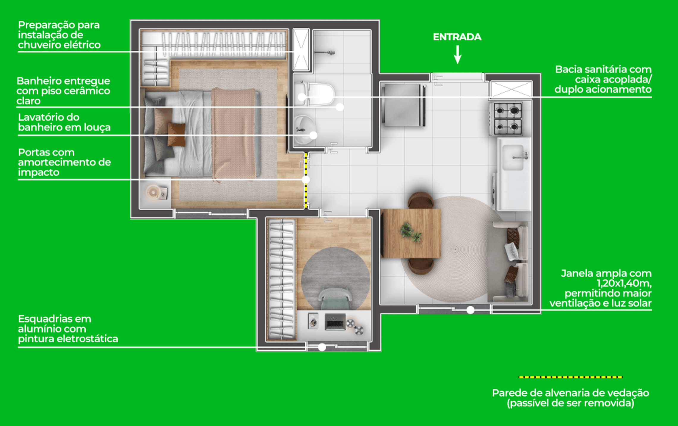 Planta 3 — Longitude Tietê