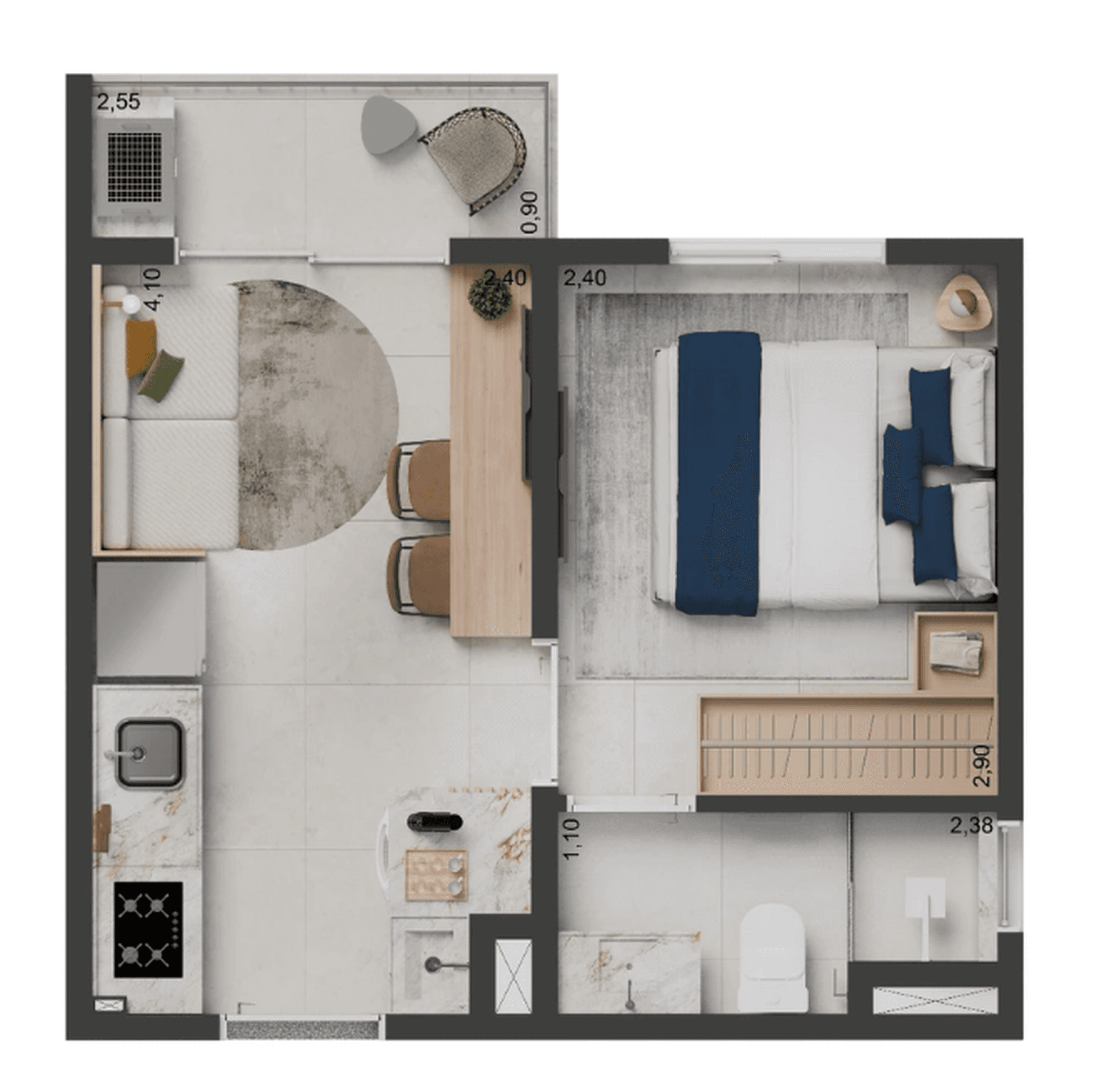Planta 2 — Elev Park Sacomã III