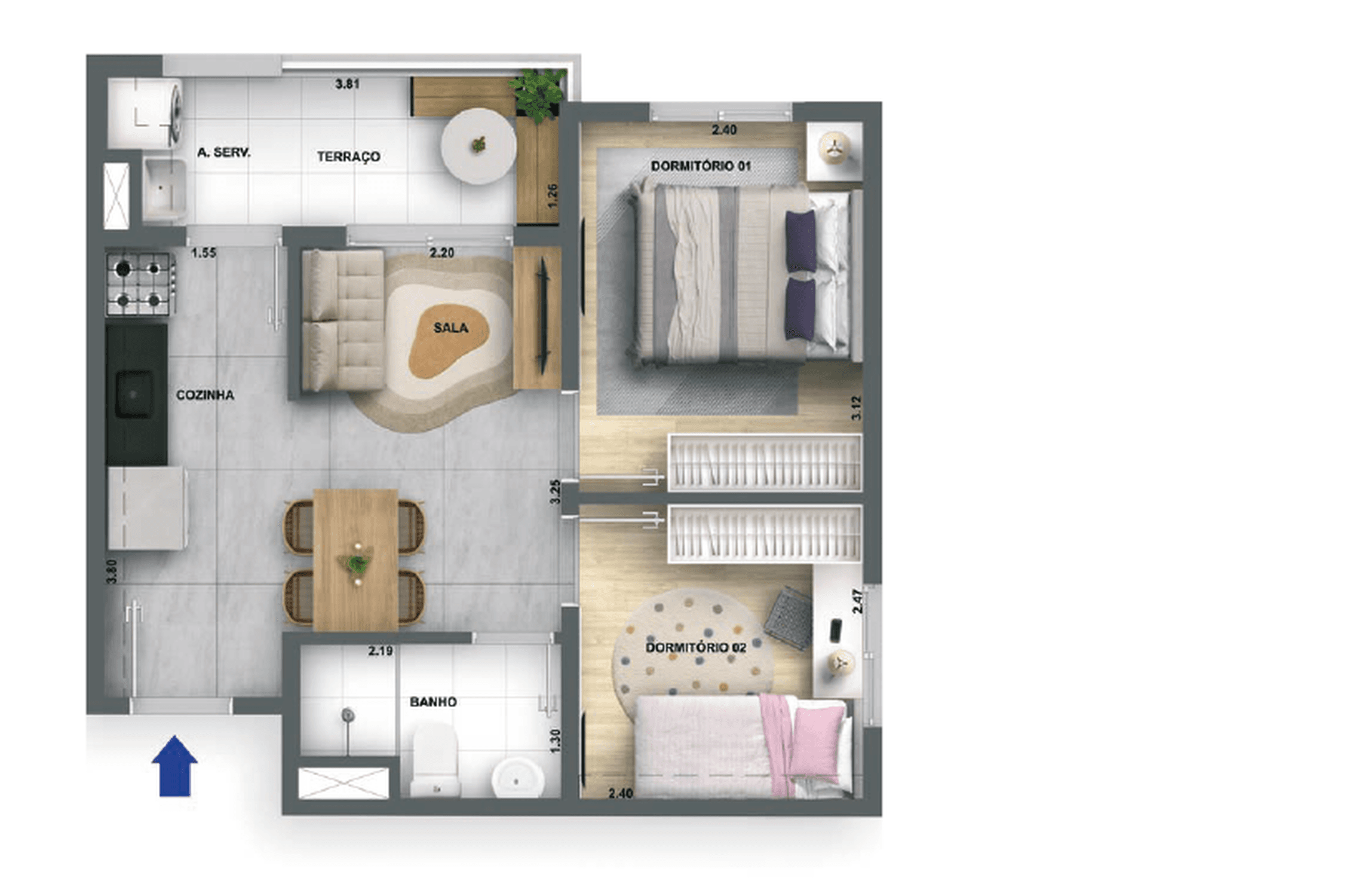 Planta 4 — Atmosfera Jaguaré