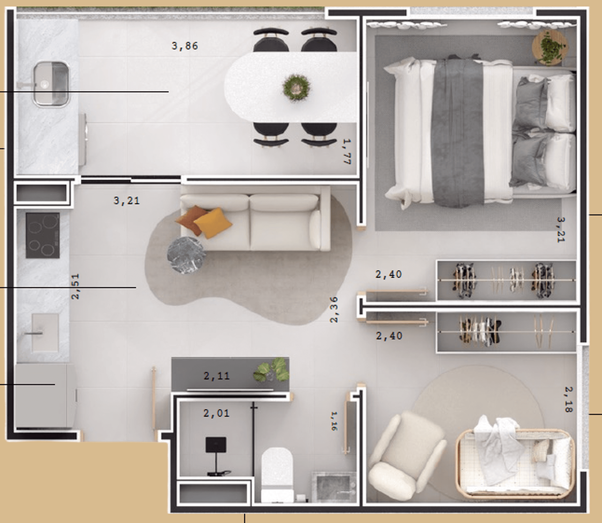 Planta 3 — PRB Santa Maria