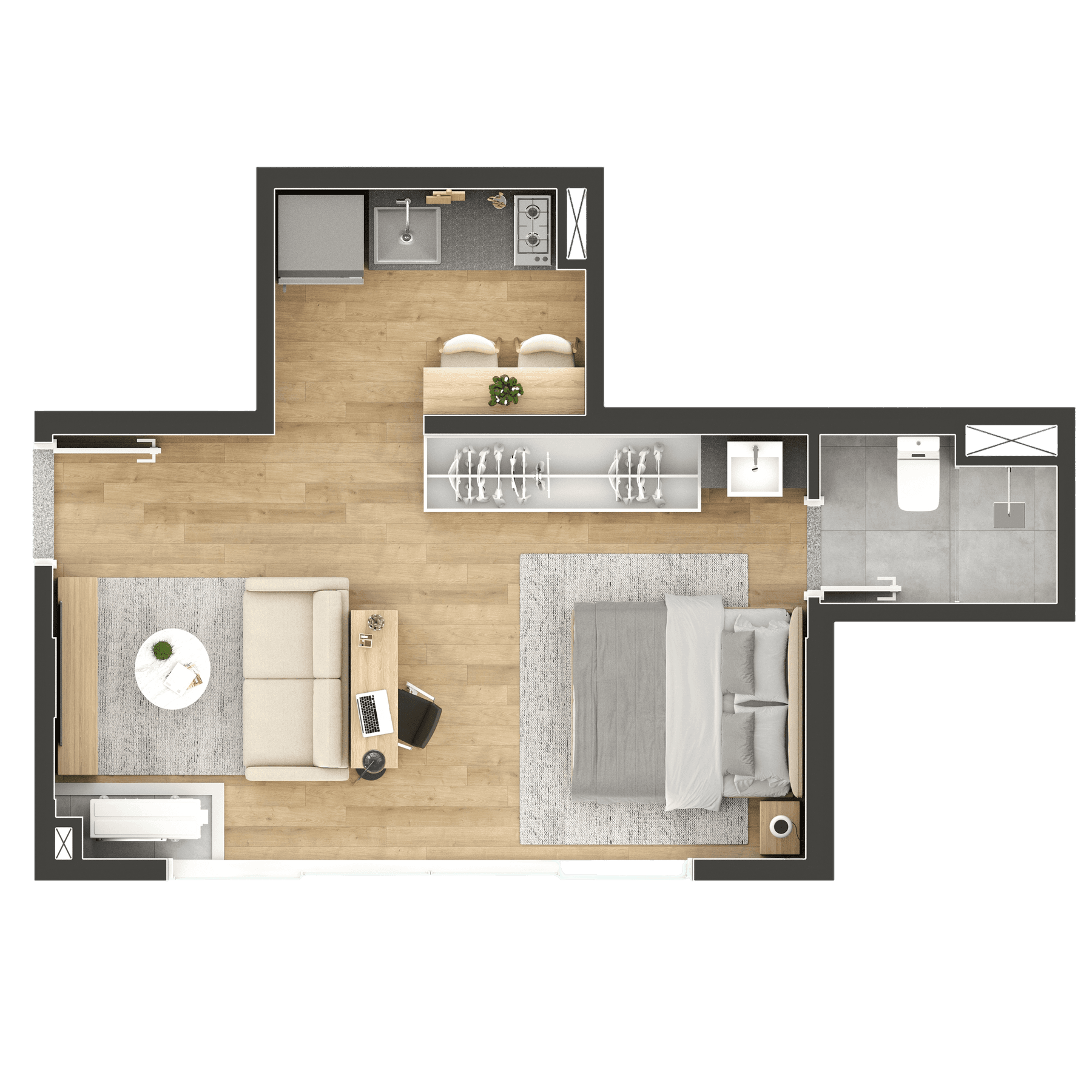 Planta 1 — Emcasa Vila Mascote