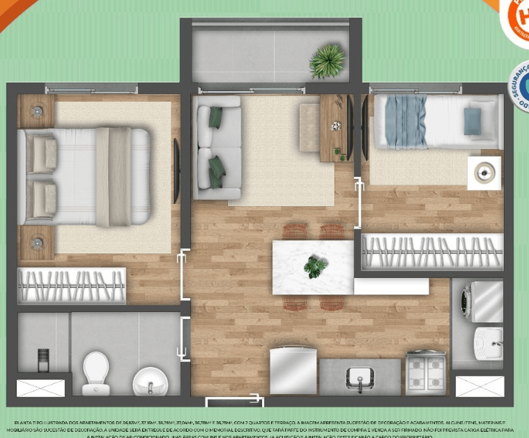 Planta 2 — Vibra Estação Campo Limpo