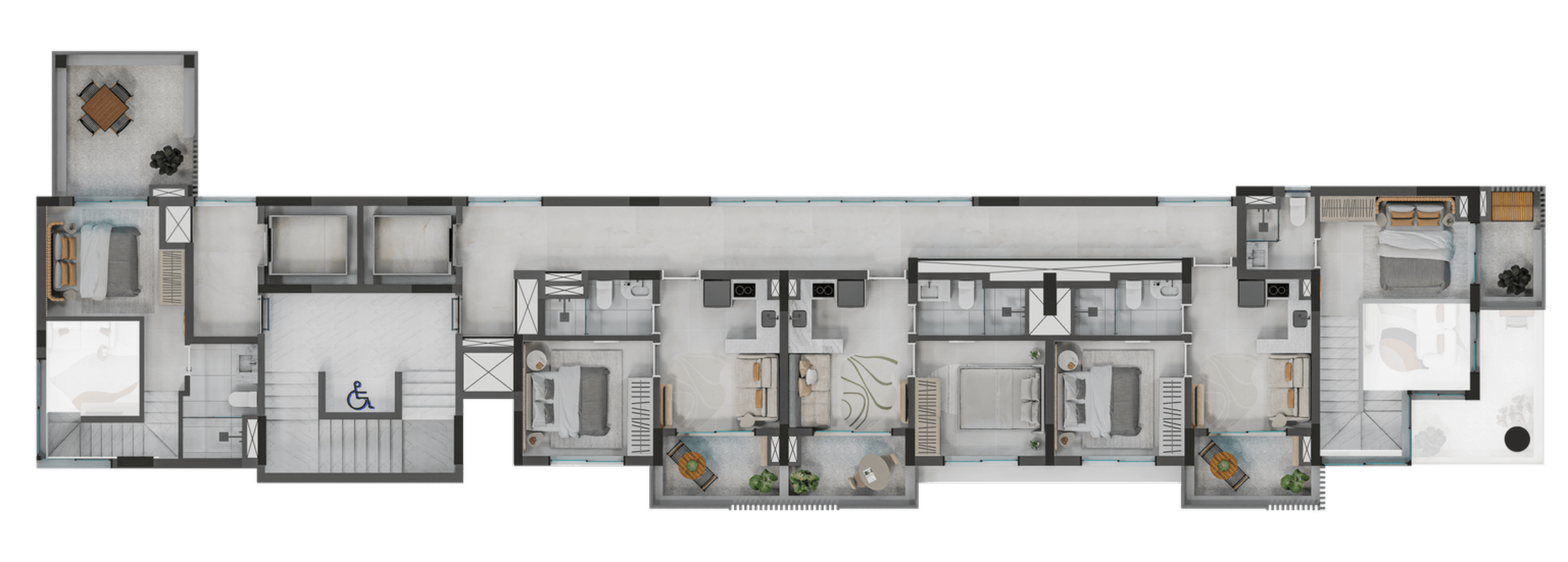 Planta 3 — Verde Città - Residencial