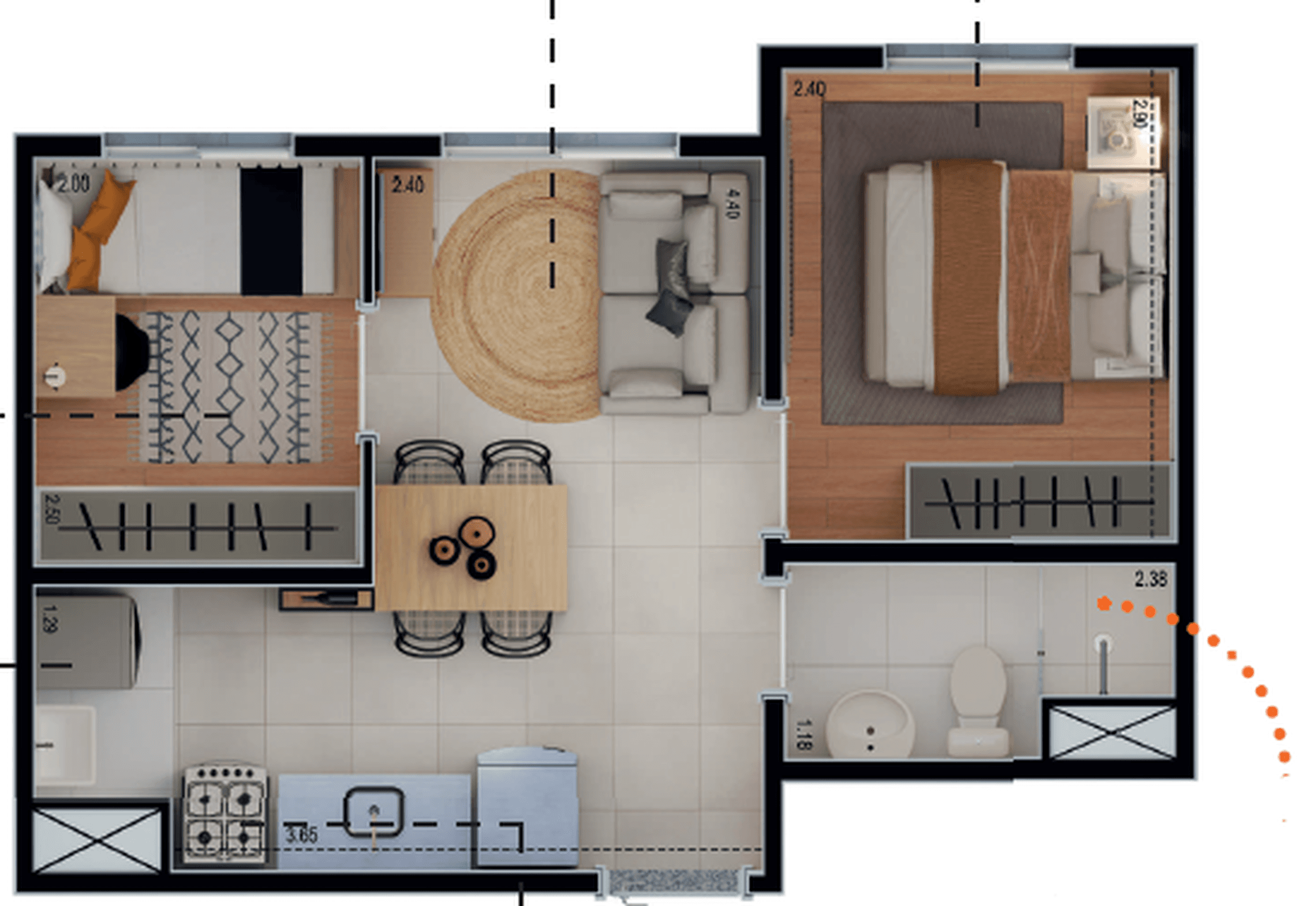 Planta 5 — Livus Jaraguá - Fase 1