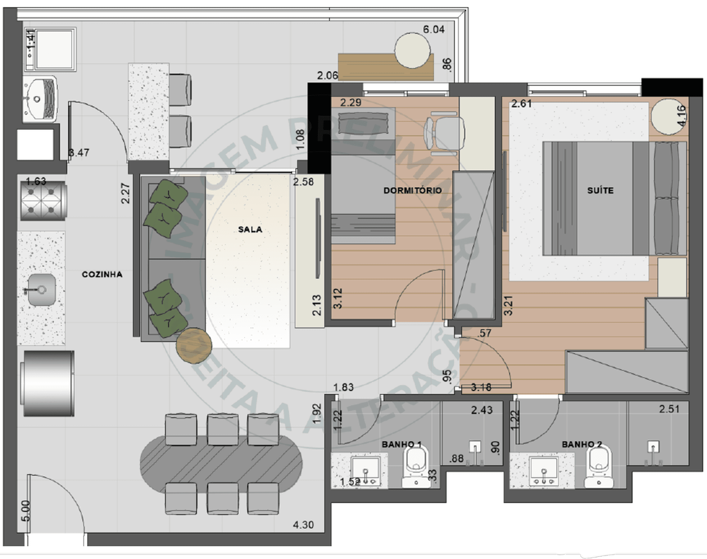 Planta 5 — Vila Ares - Fase 1
