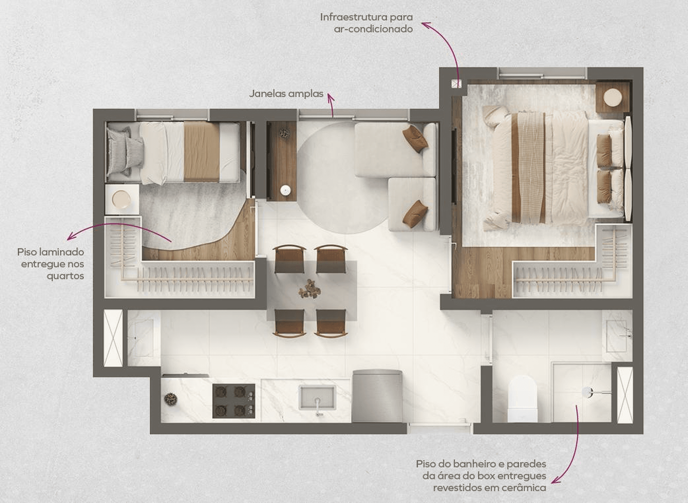 Planta 4 — Vivaz Connection Adolfo Pinheiro