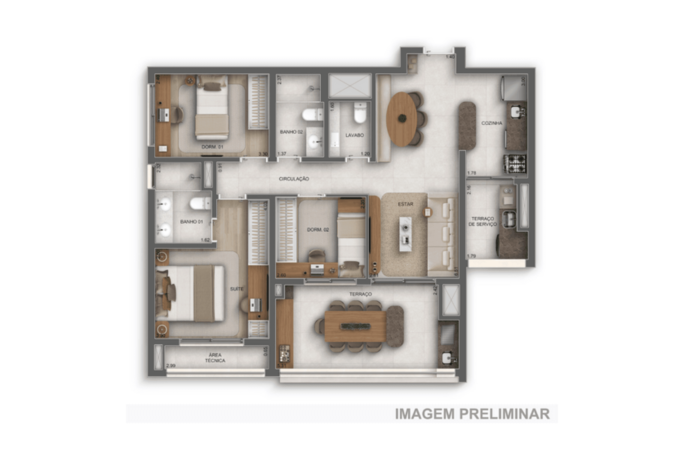 Planta 4 — GranDiálogo Parque da Mooca - Residencial
