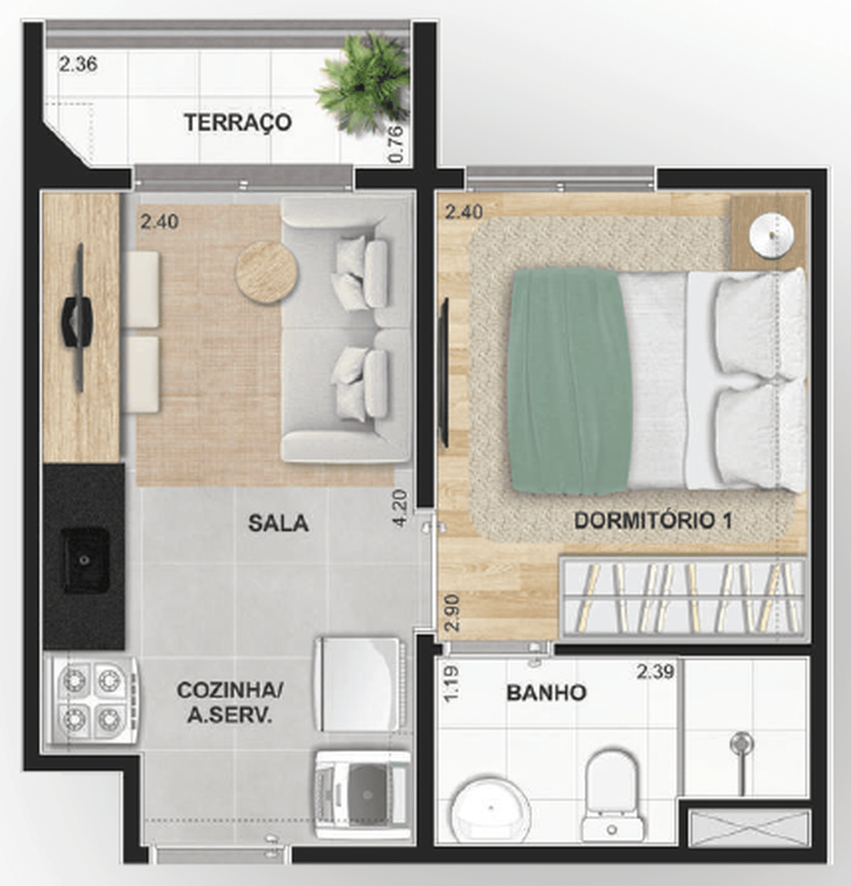 Planta 2 — Supreme Vila Romana