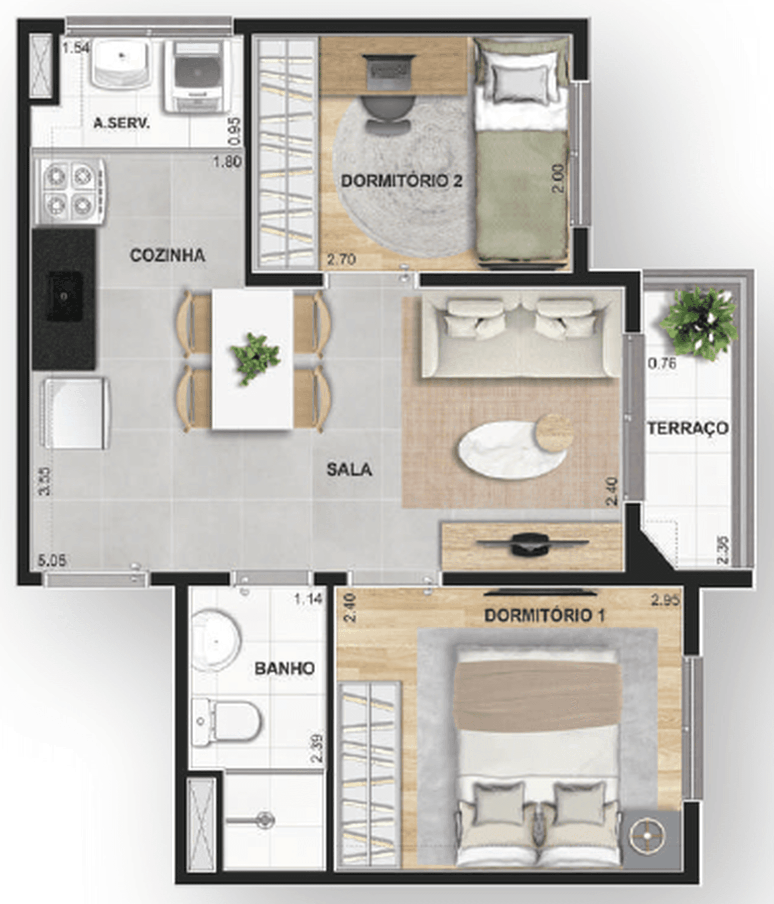 Planta 5 — Supreme Vila Romana