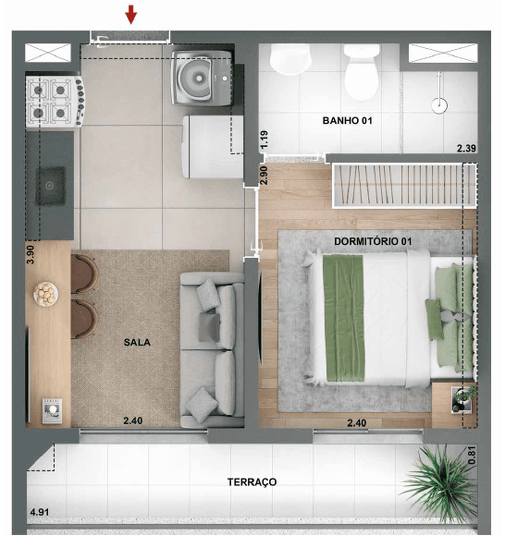 Planta 2 — Novo Mundo Carrão