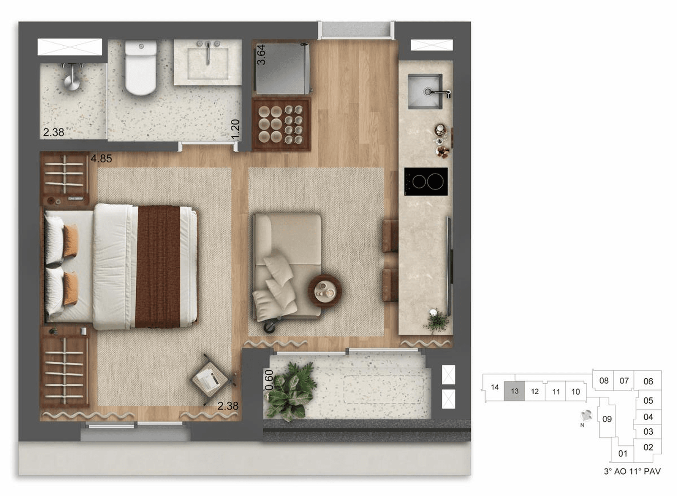 Planta 5 — Lisbô Pinheiros