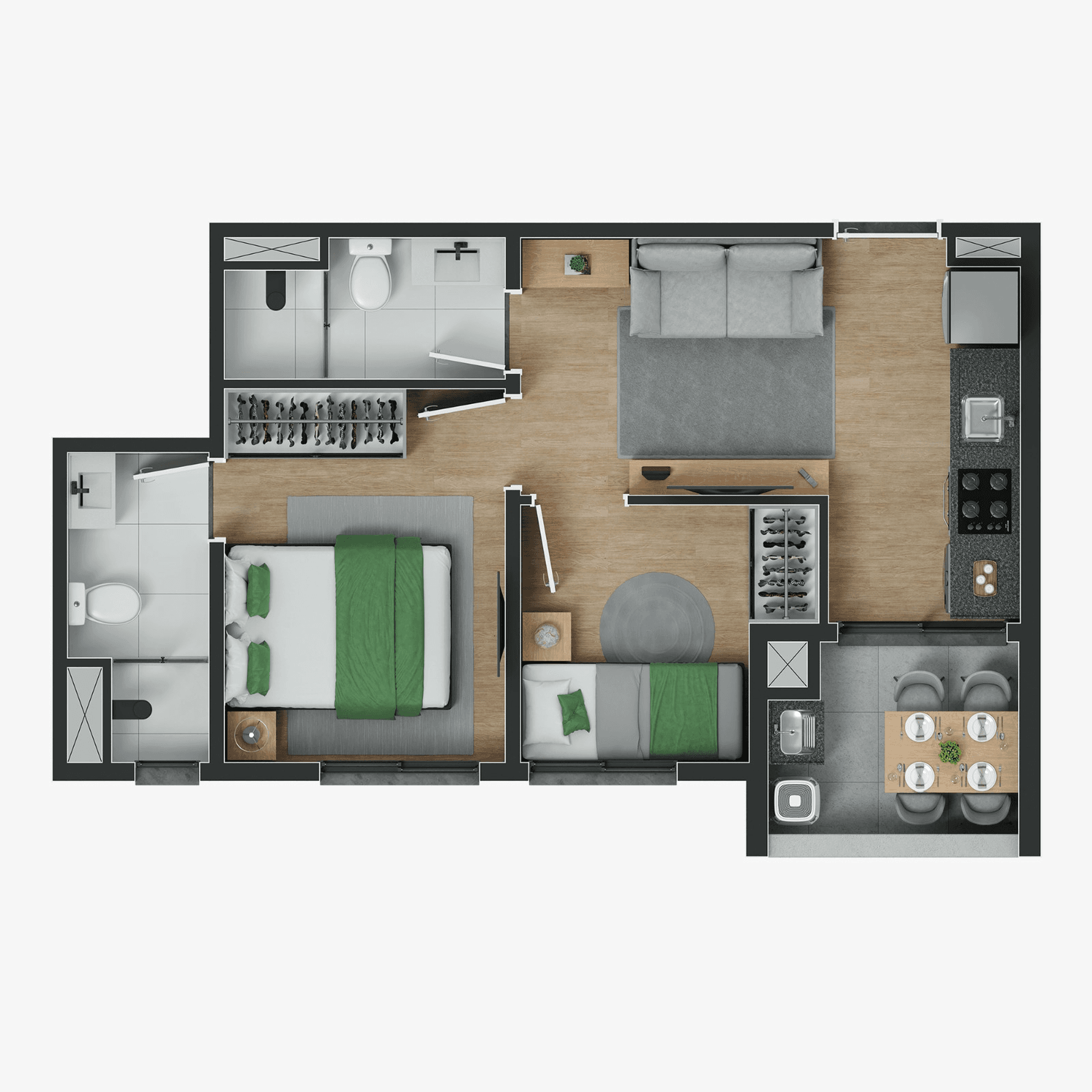 Planta 4 — myID Vista Guilhermina Esperança