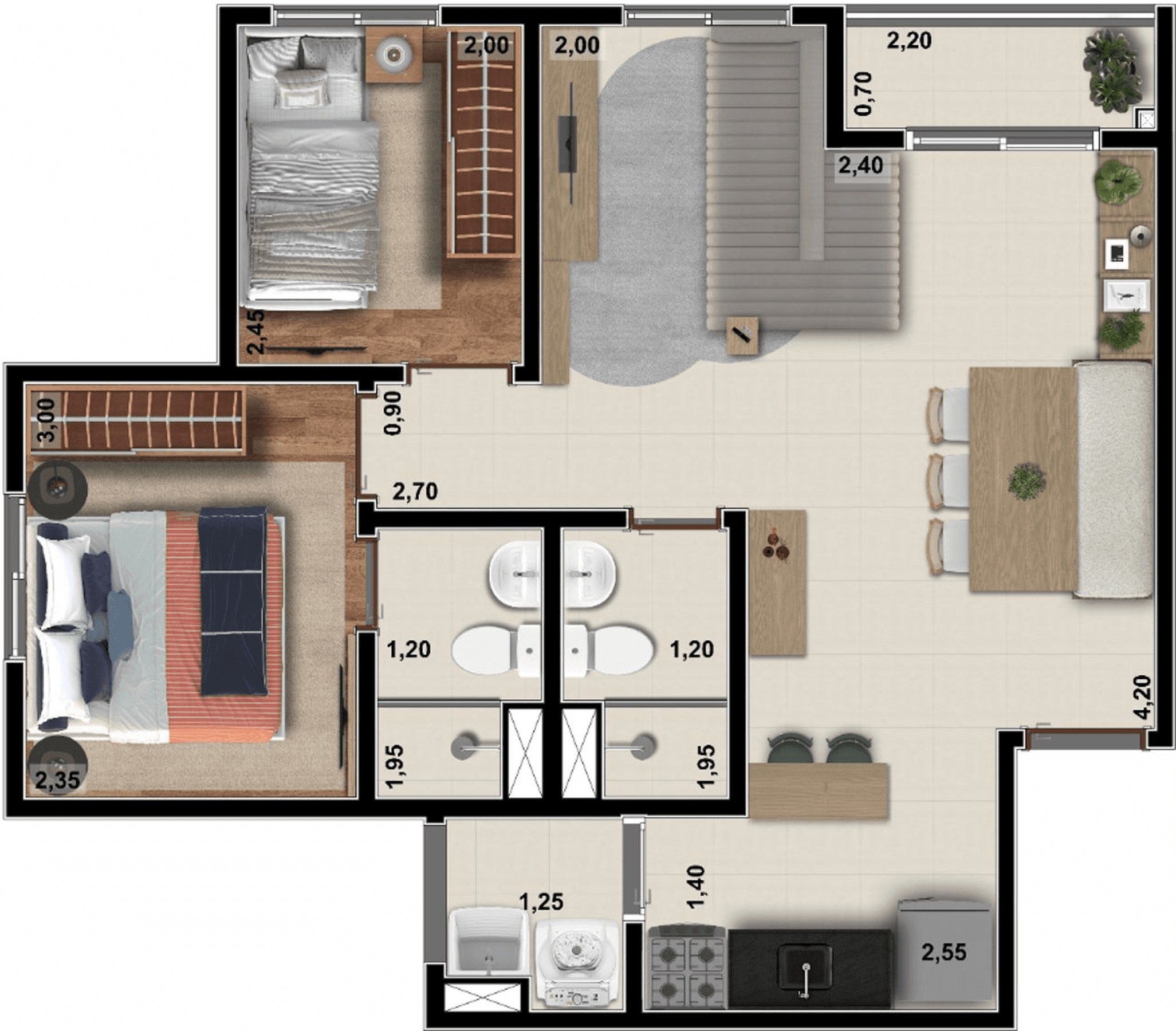 Planta 4 — Auge Panamby