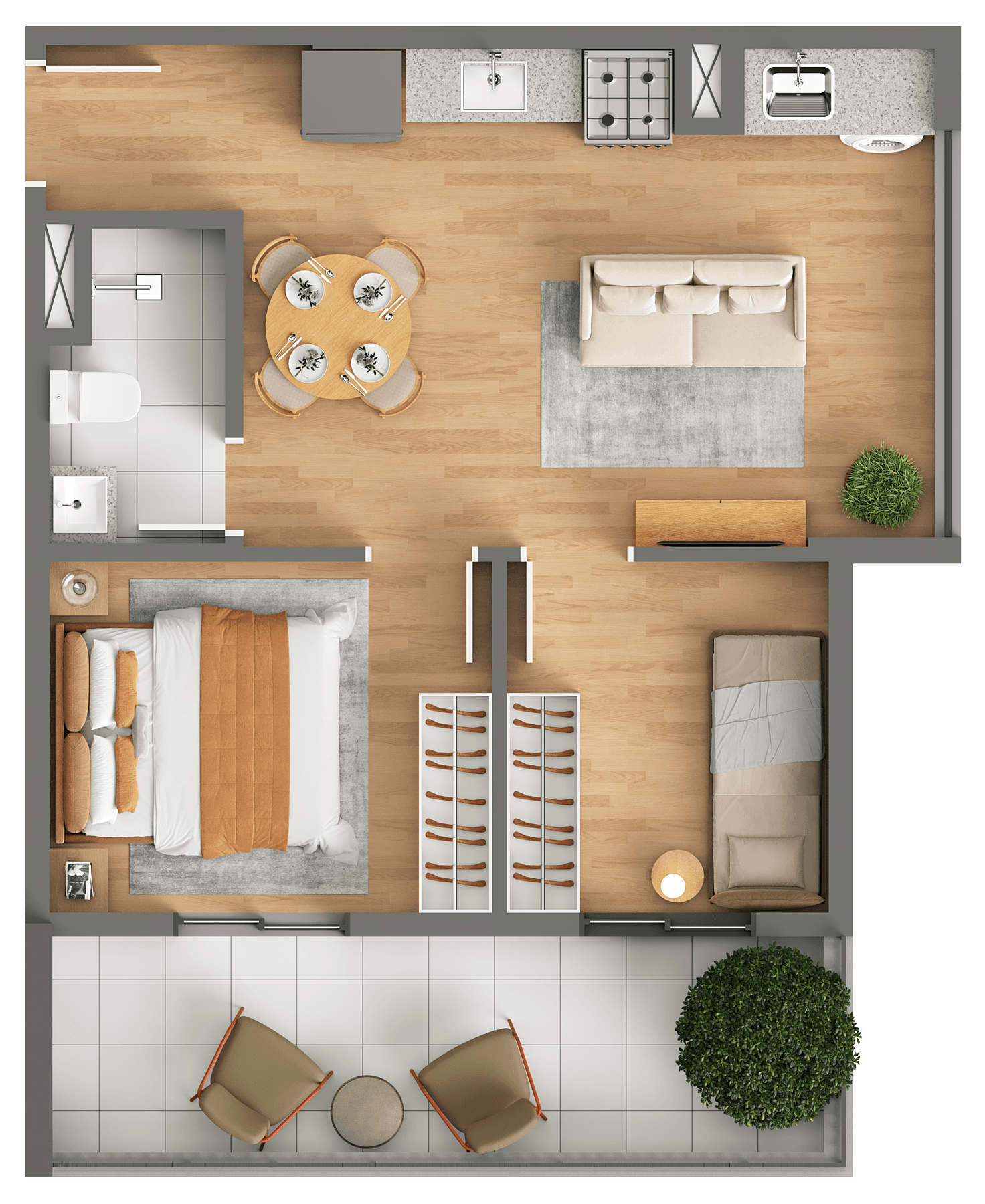 Planta 1 — Luminare Vila Granada