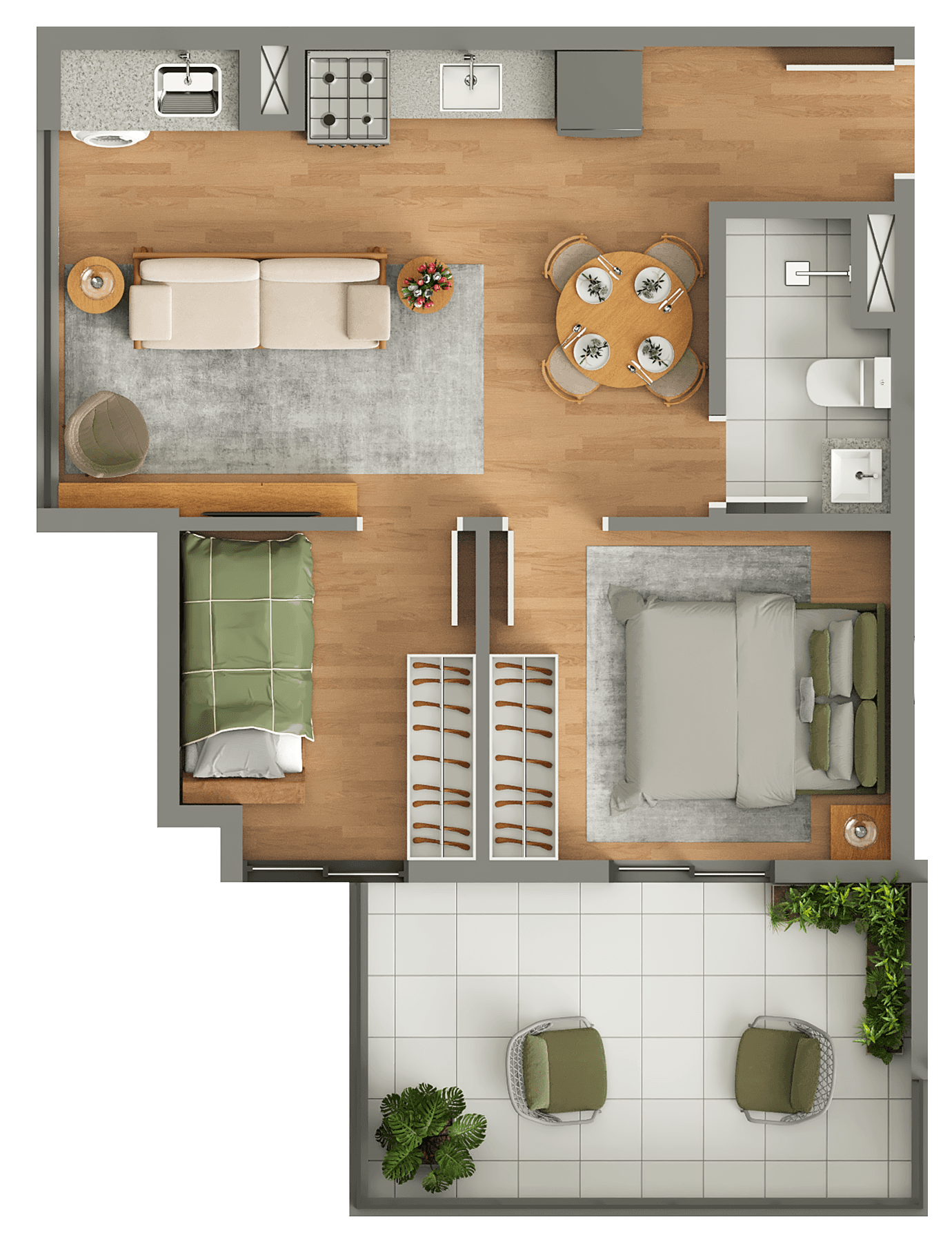 Planta 4 — Luminare Vila Granada