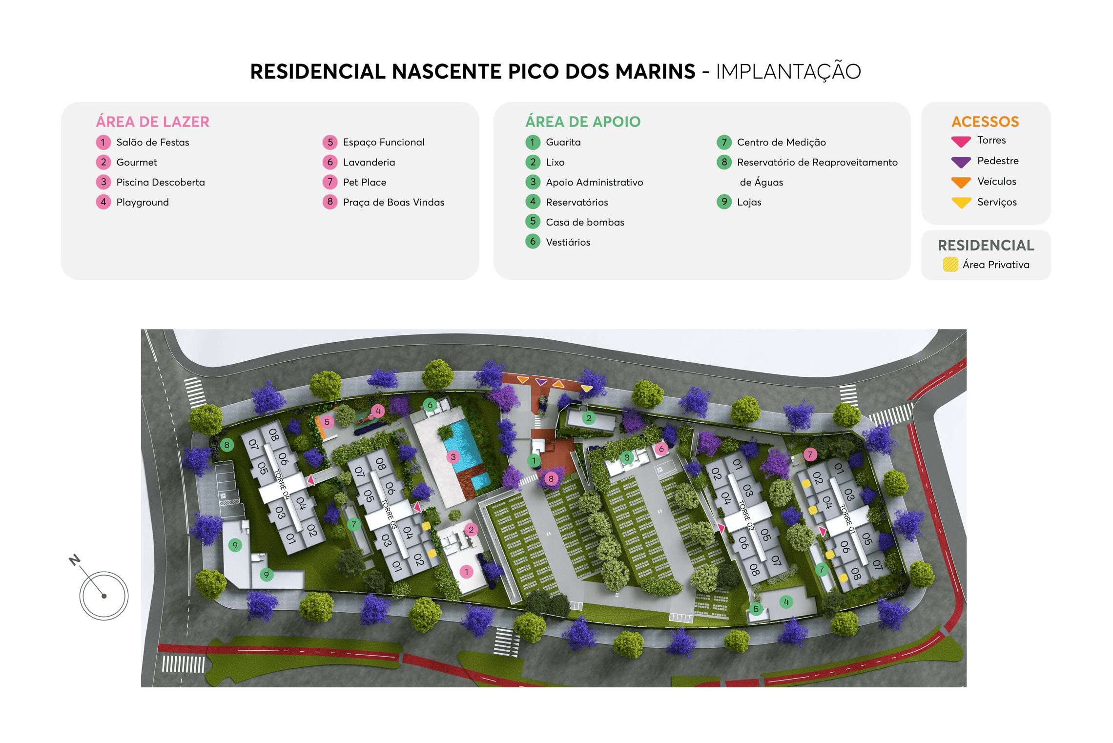 Planta 1 — Nascente Pico dos Marins