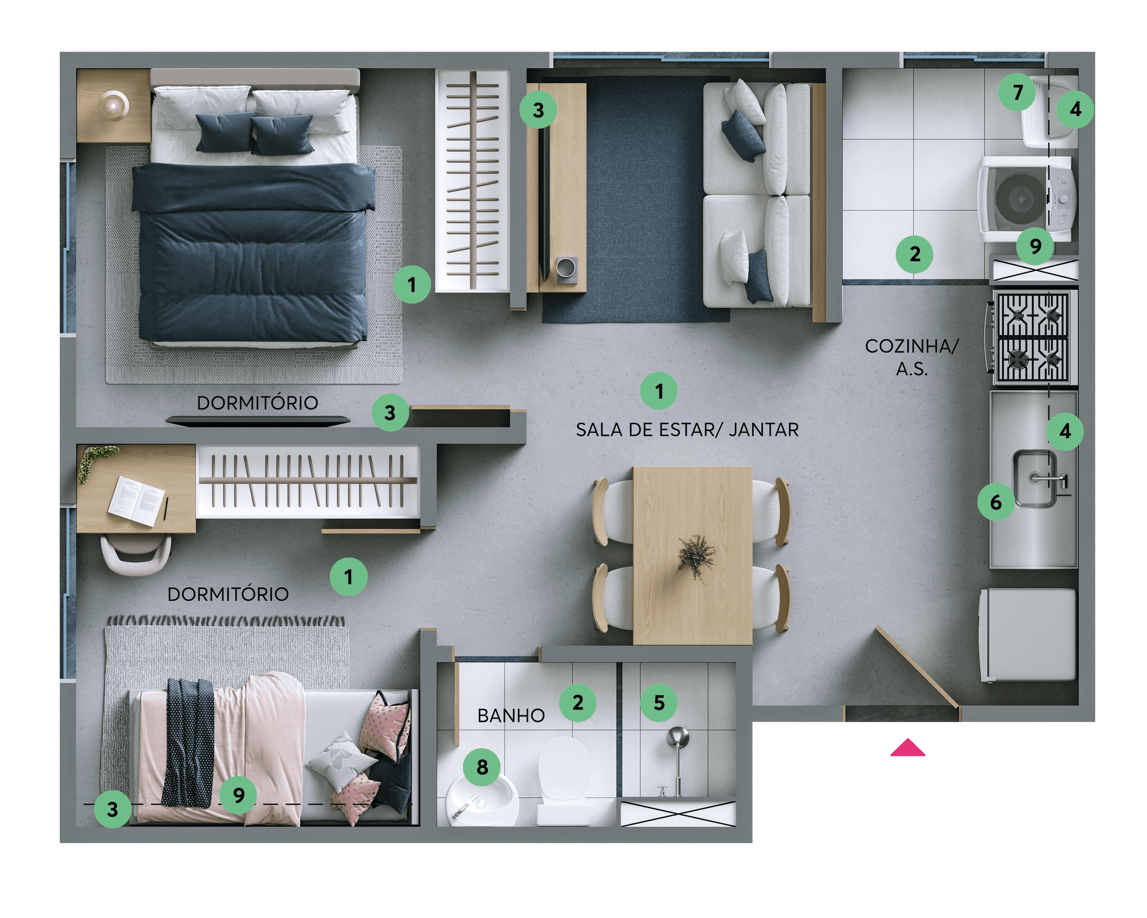 Planta 2 — Nascente Pico dos Marins