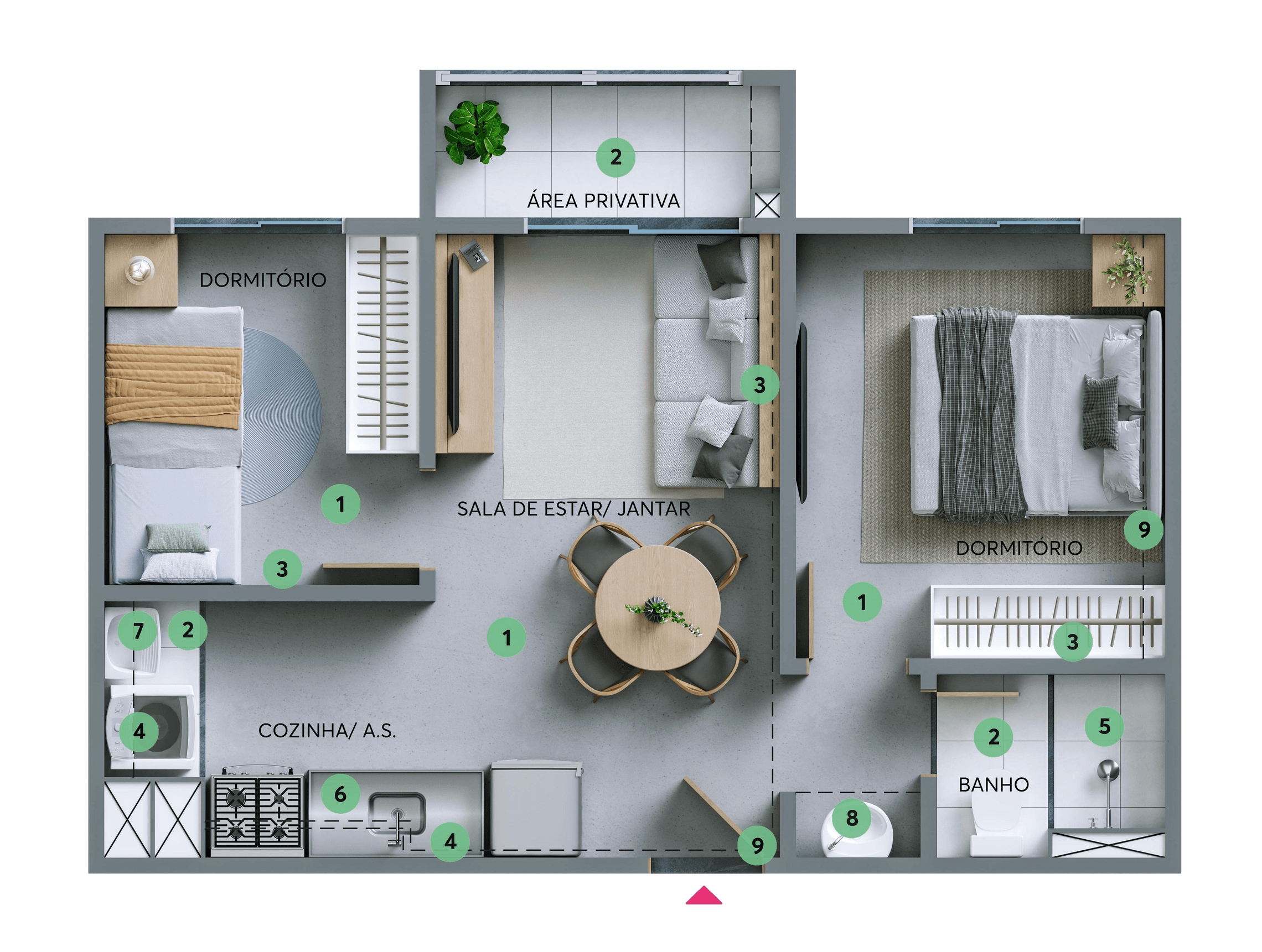 Planta 3 — Nascente Pico dos Marins