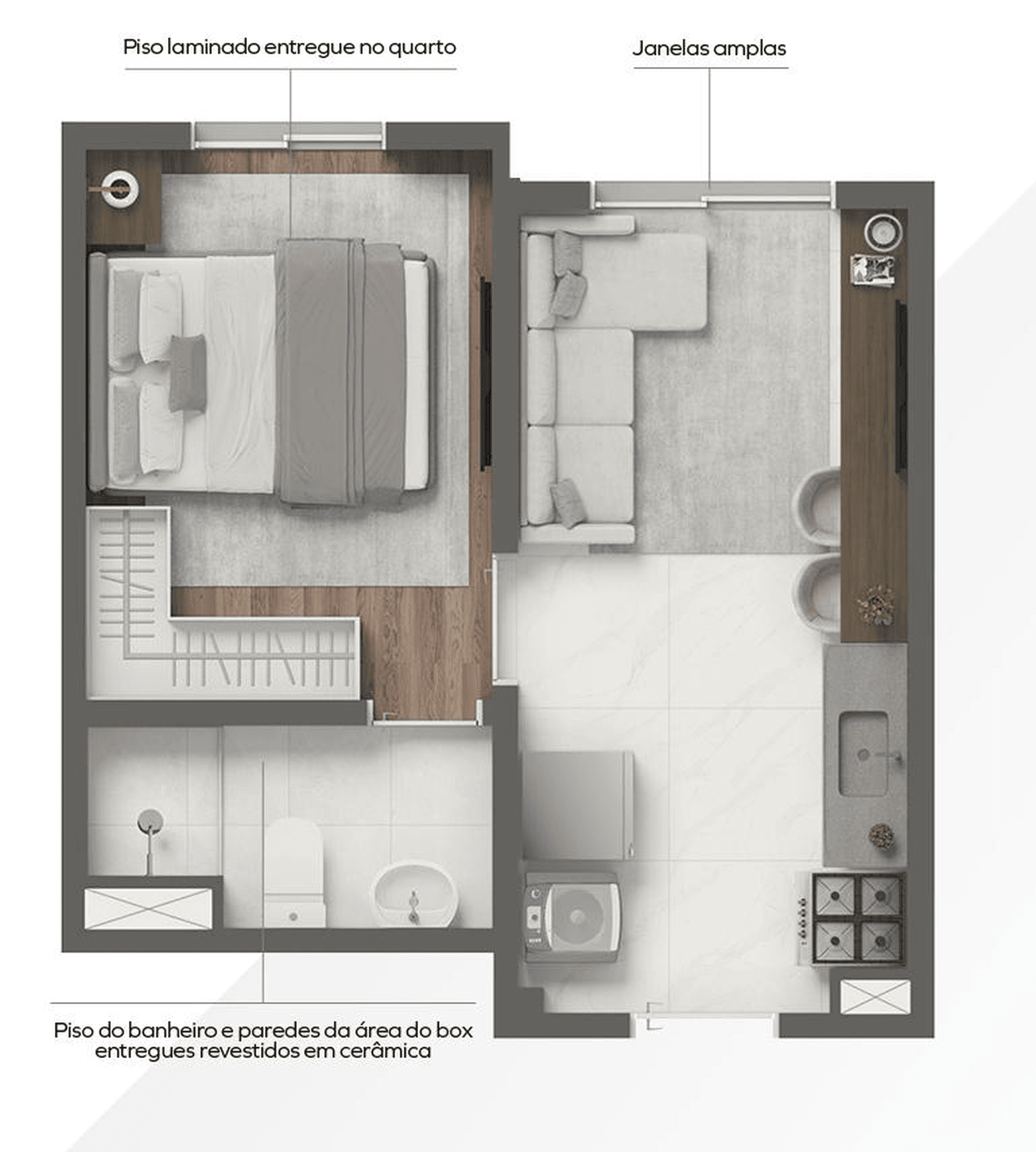 Planta 1 — Grand Vivaz Estação Tamanduateí 2
