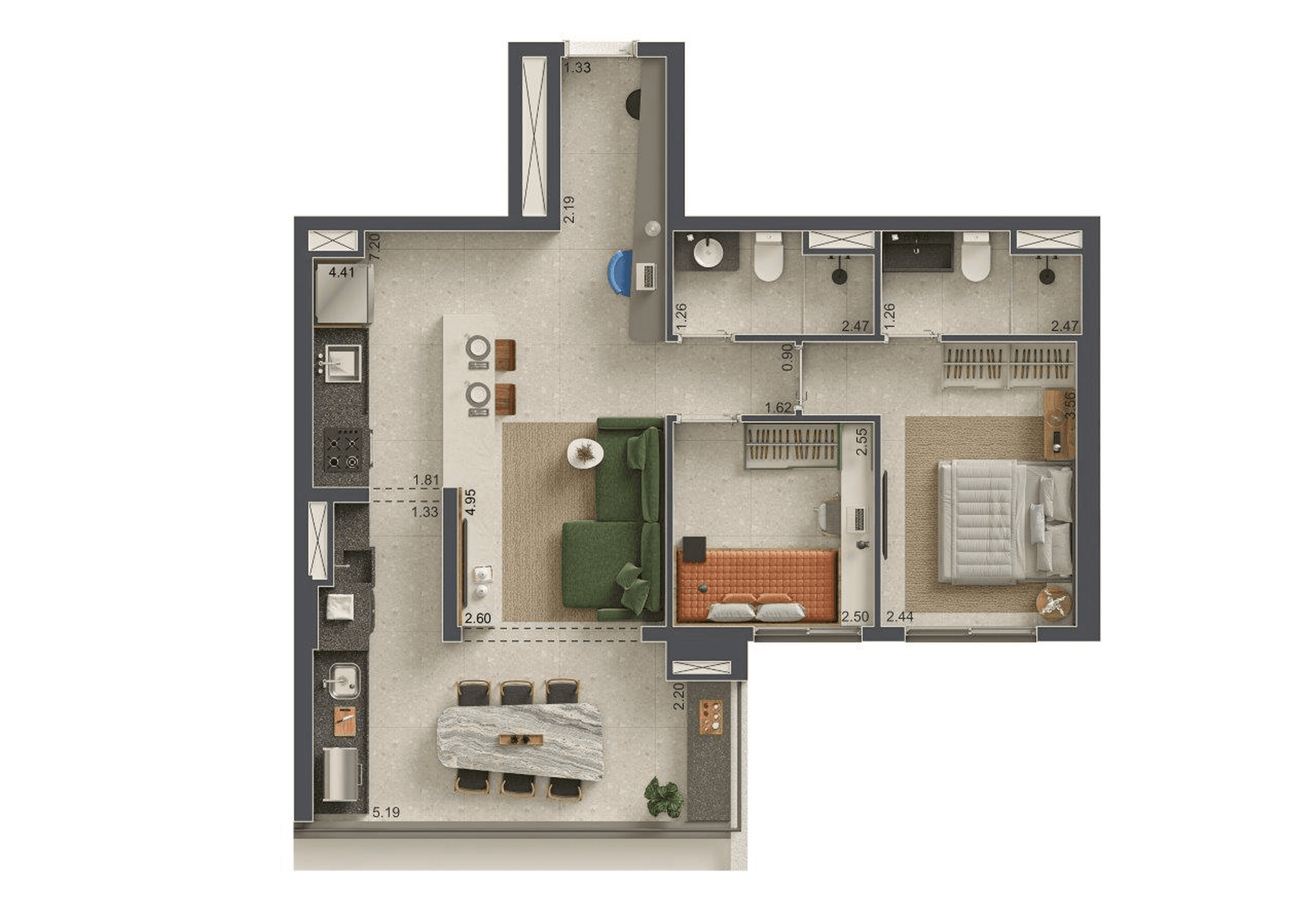 Planta 3 — Ibiti Alto da Boa Vista