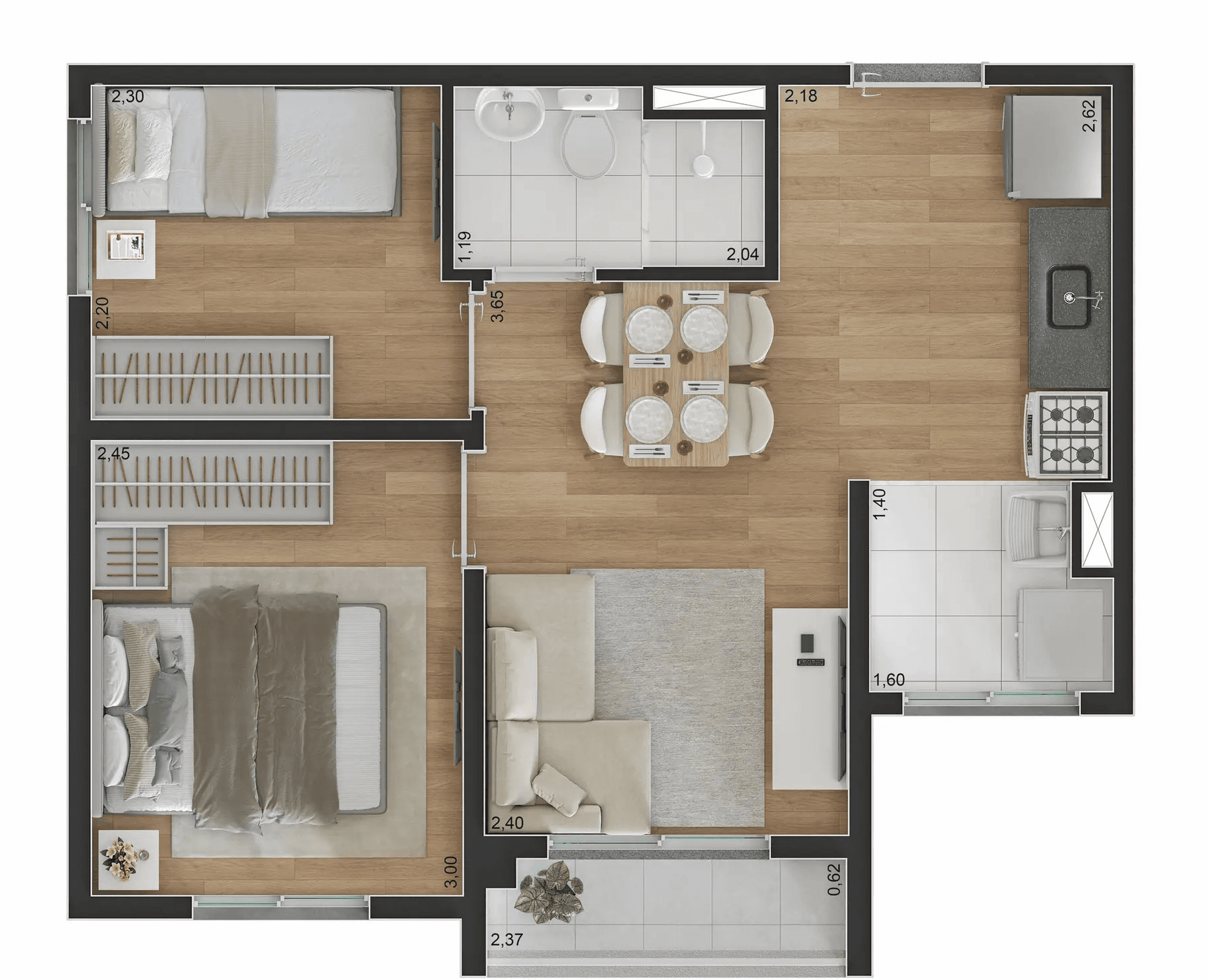 Planta 3 — Spin Zona Sul