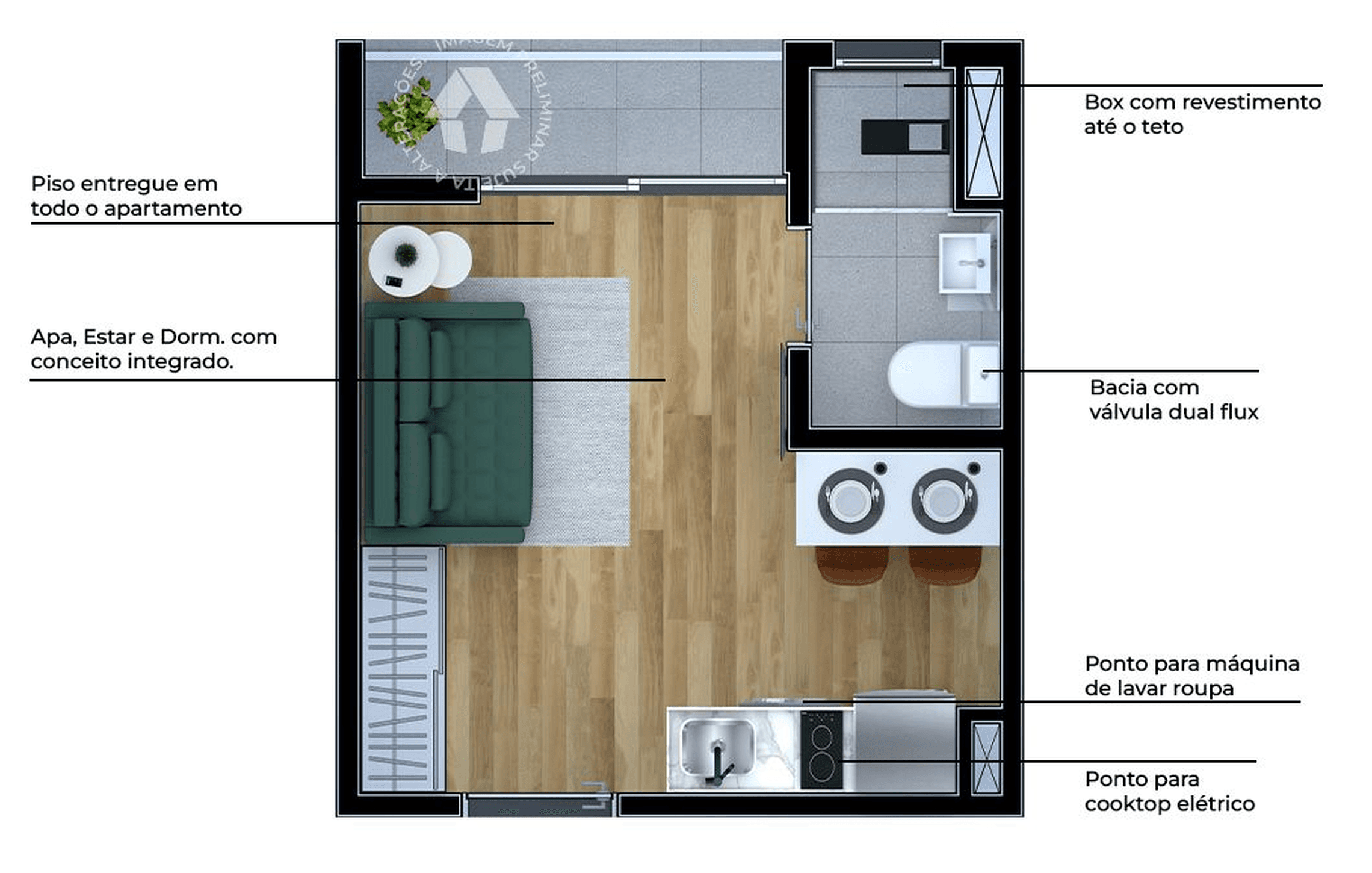 Planta 1 — Metrocasa Prime Saúde