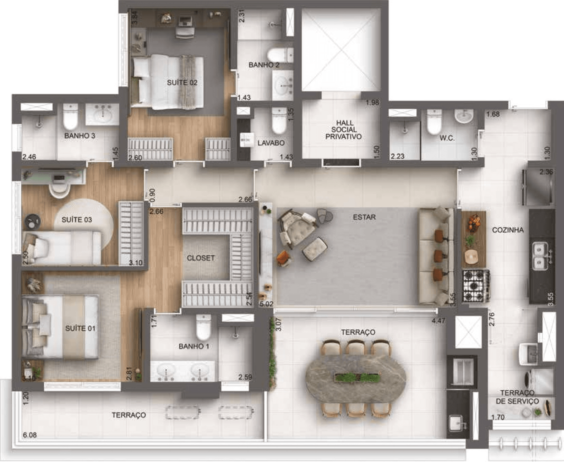 Planta 6 — Casa Nacional Eztec